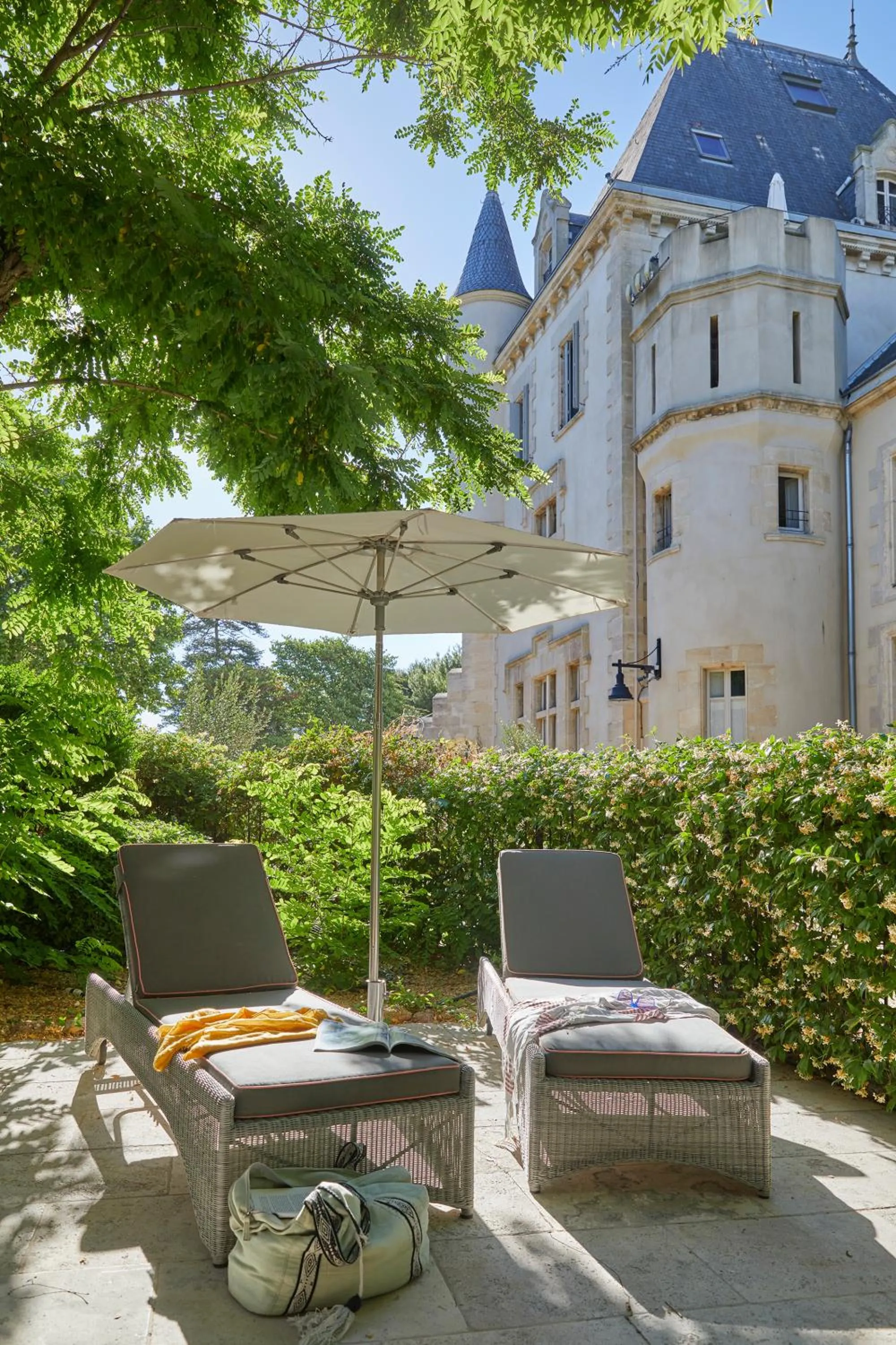 View (from property/room) in Château Les Carrasses