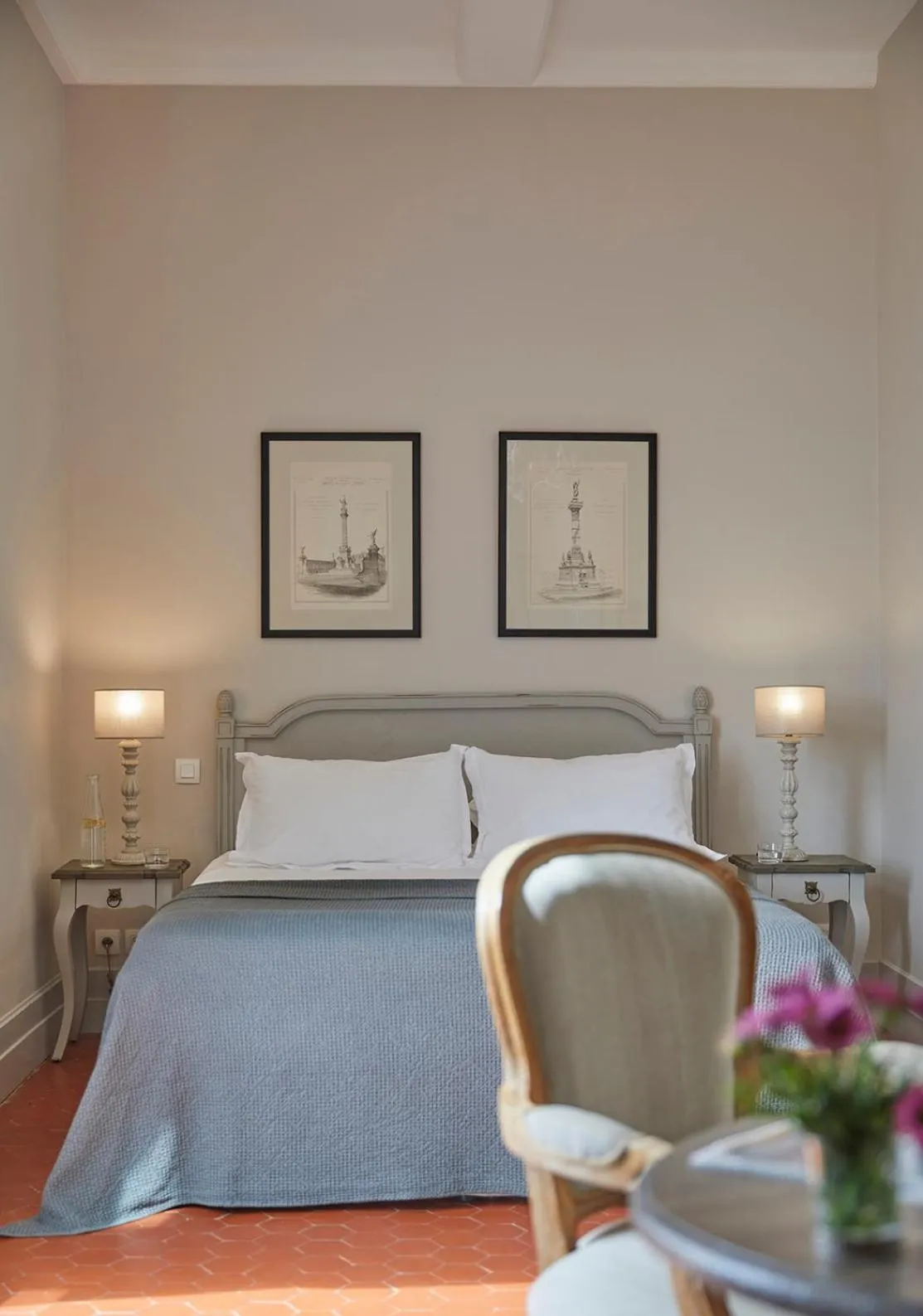 Bedroom, Bed in Château Les Carrasses