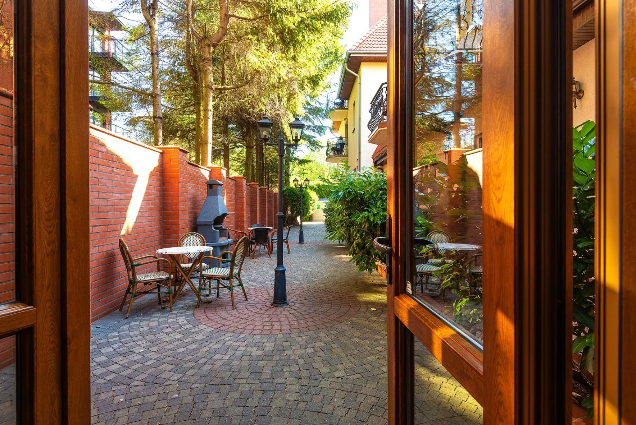 Patio in Dworek Morski SPA & Wellness