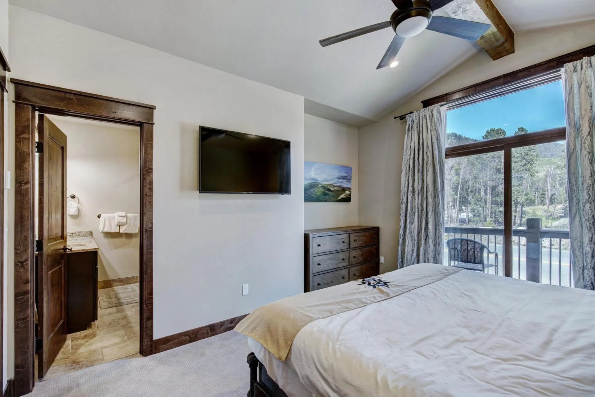 Bedroom, Bed in River Run Townhomes by Vail Resorts