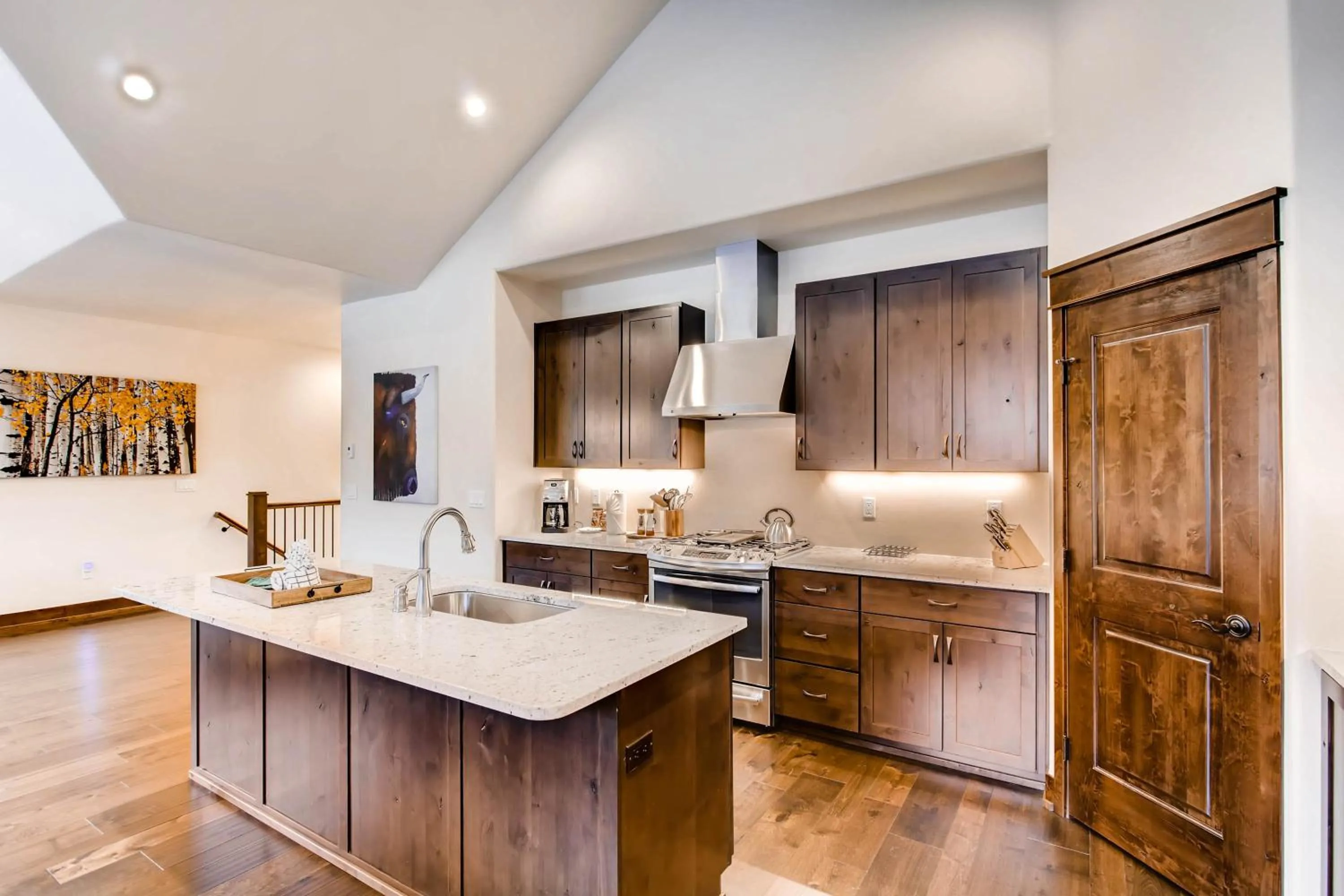 Kitchen or kitchenette in River Run Townhomes by Vail Resorts
