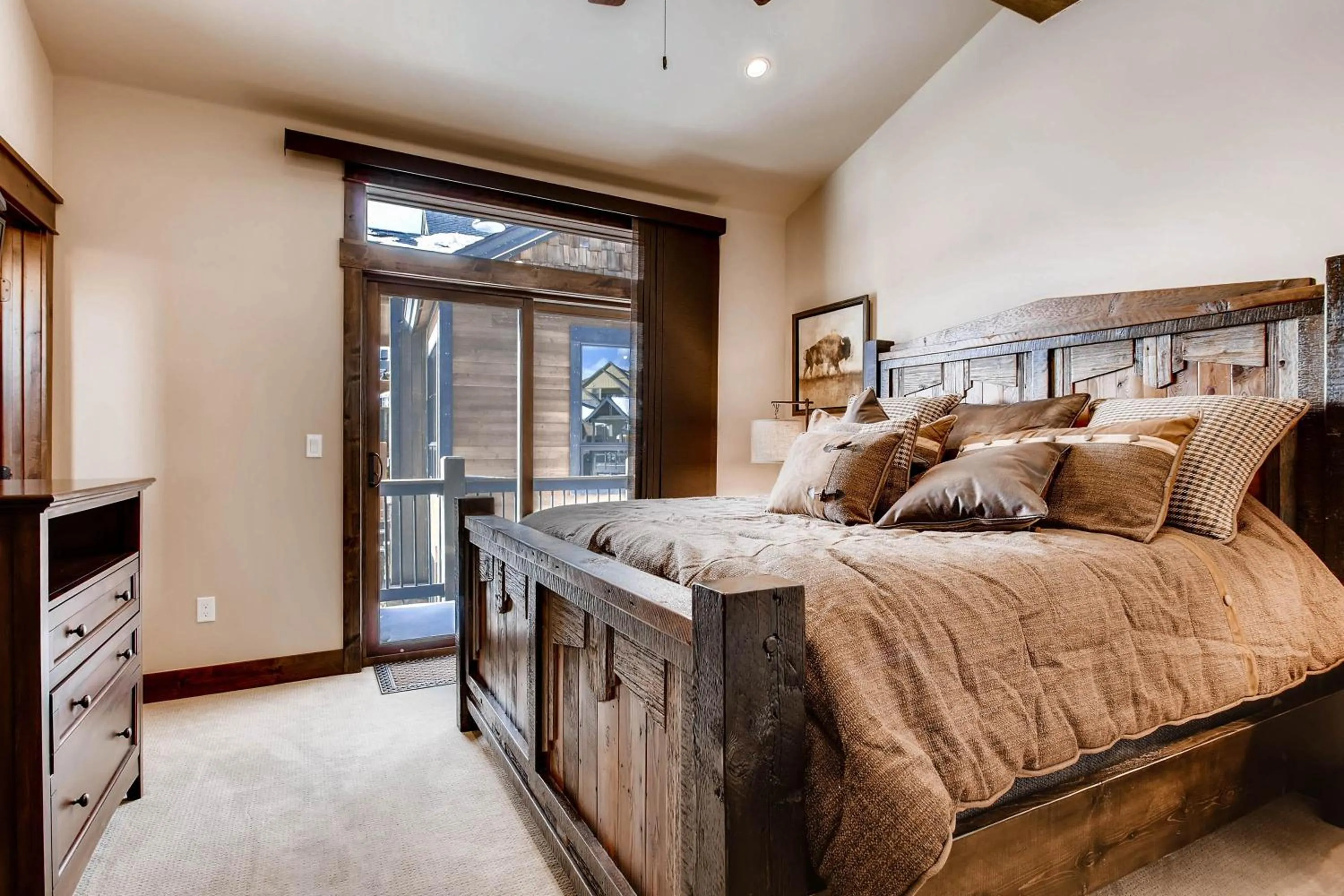Photo of the whole room, Bed in River Run Townhomes by Vail Resorts