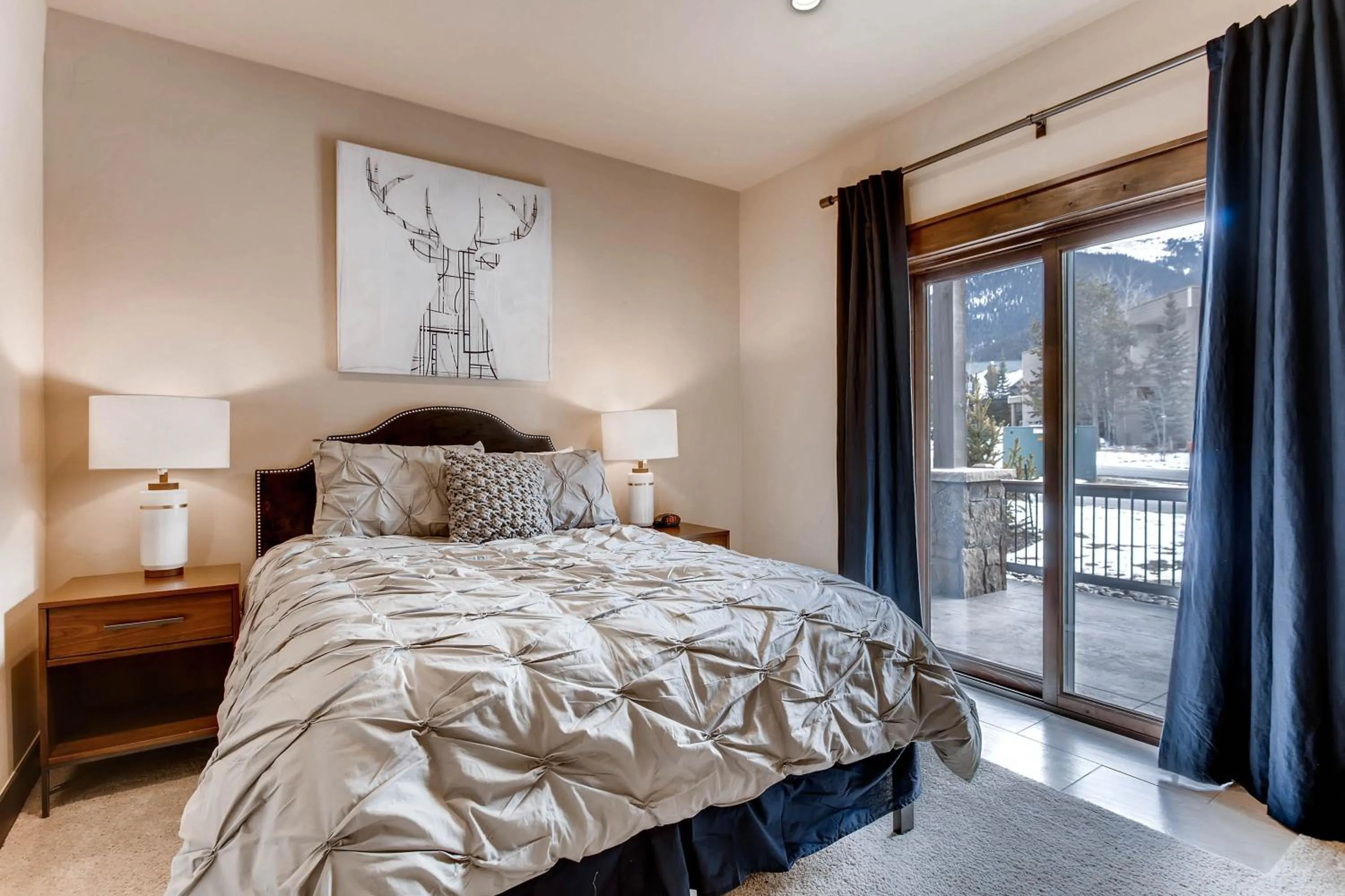 Photo of the whole room, Bed in River Run Townhomes by Vail Resorts