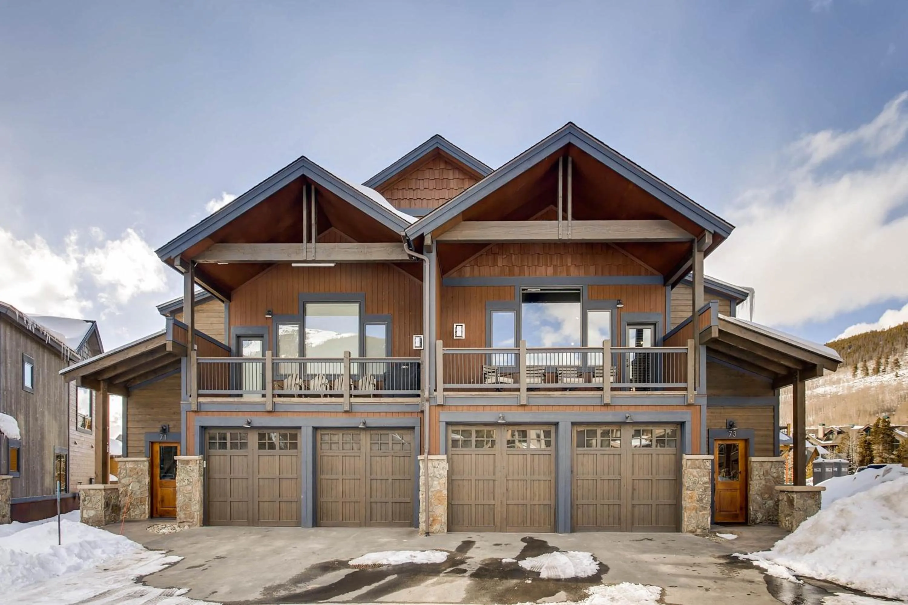 Property building in River Run Townhomes by Vail Resorts