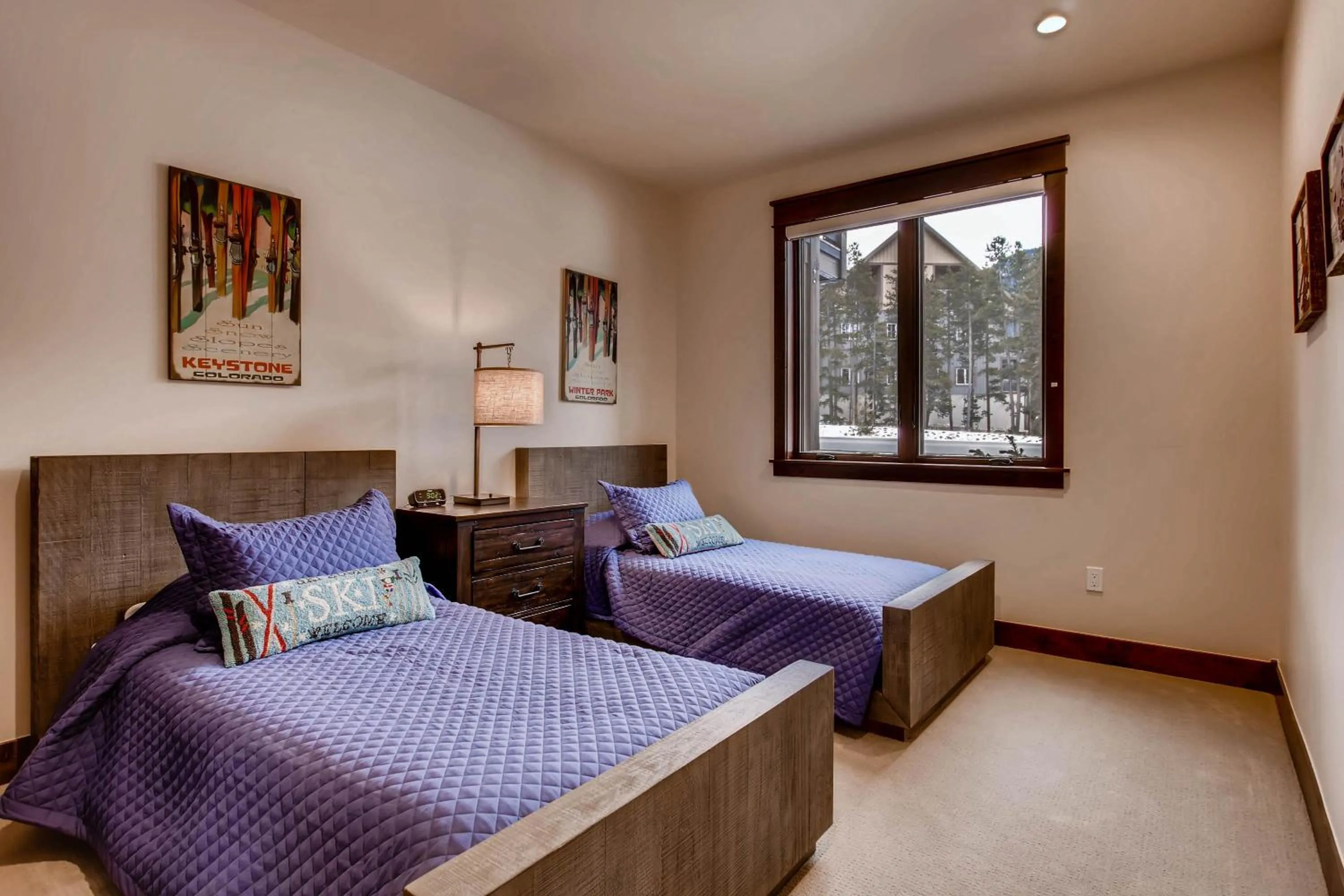 Photo of the whole room, Bed in River Run Townhomes by Vail Resorts