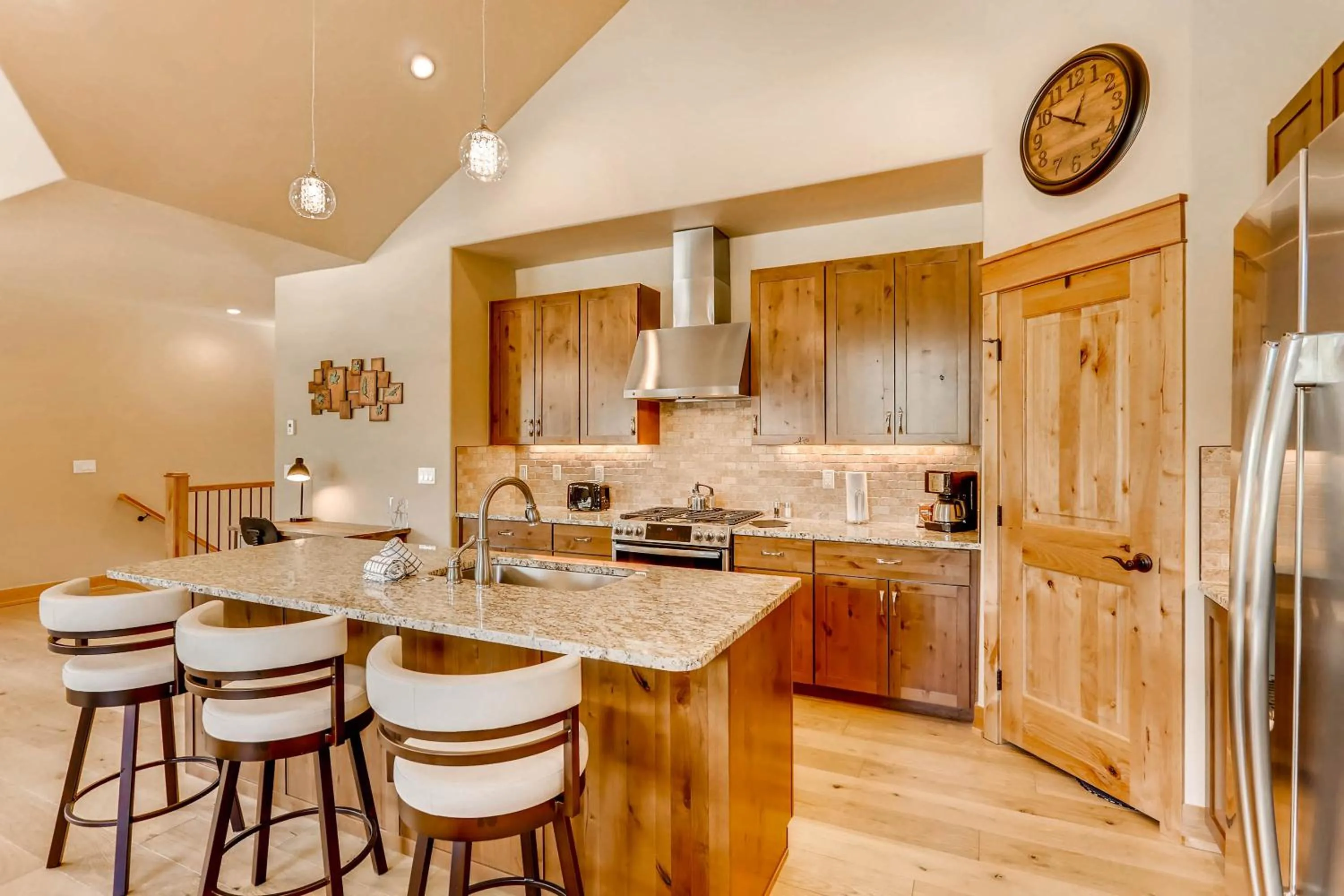Kitchen or kitchenette in River Run Townhomes by Vail Resorts