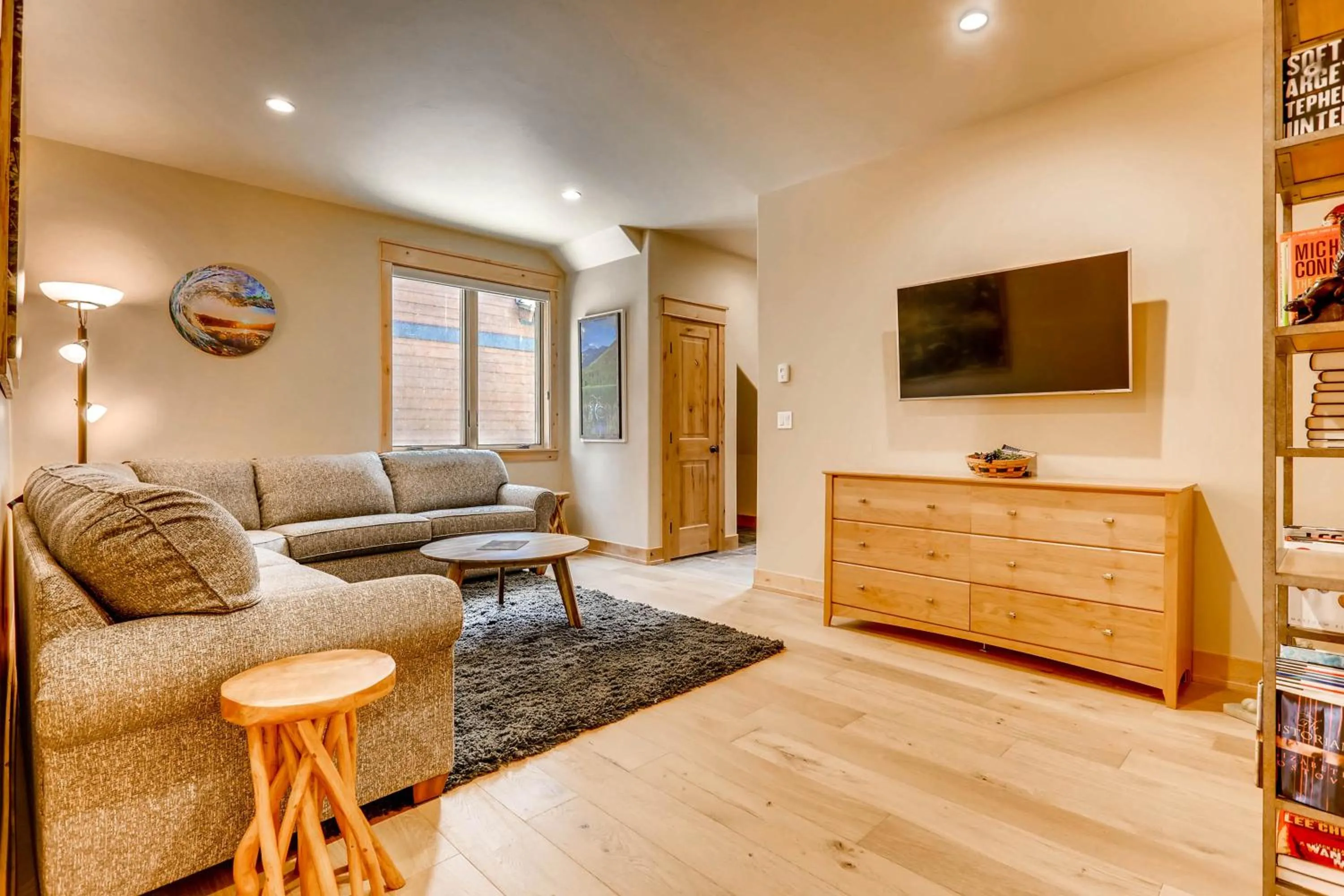 Living room in River Run Townhomes by Vail Resorts