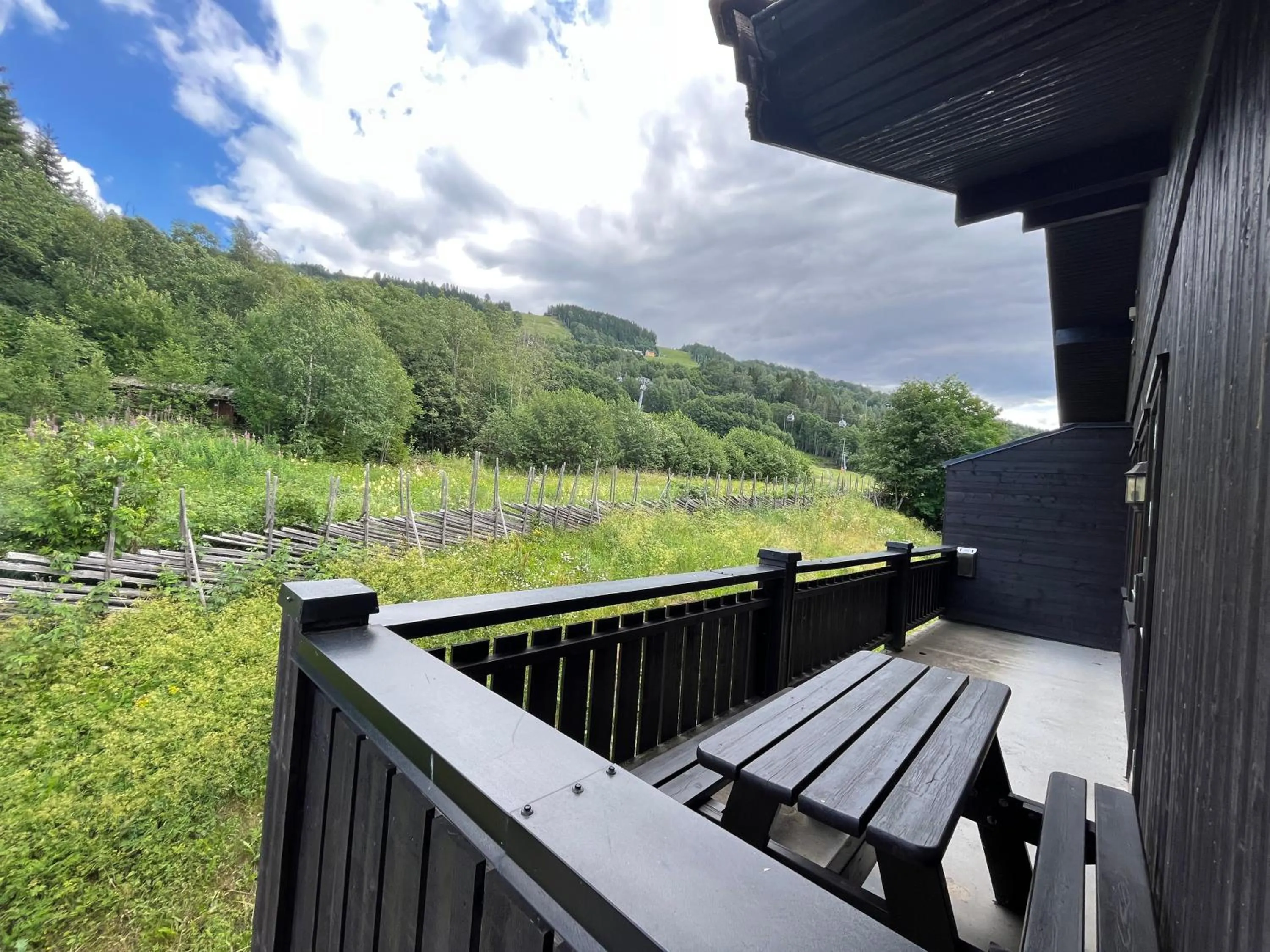 Balcony/Terrace in Alpin Apartments Solsiden