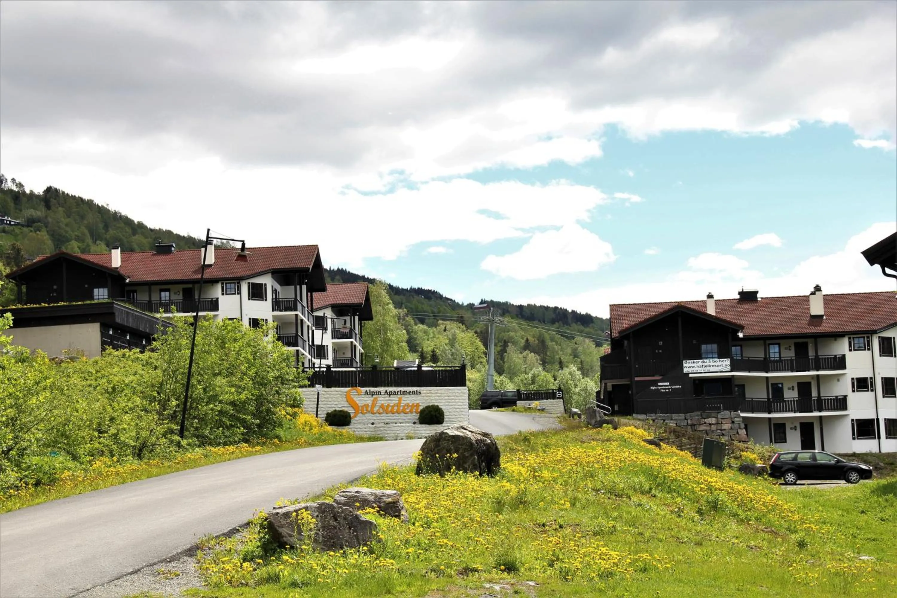 Property building in Alpin Apartments Solsiden