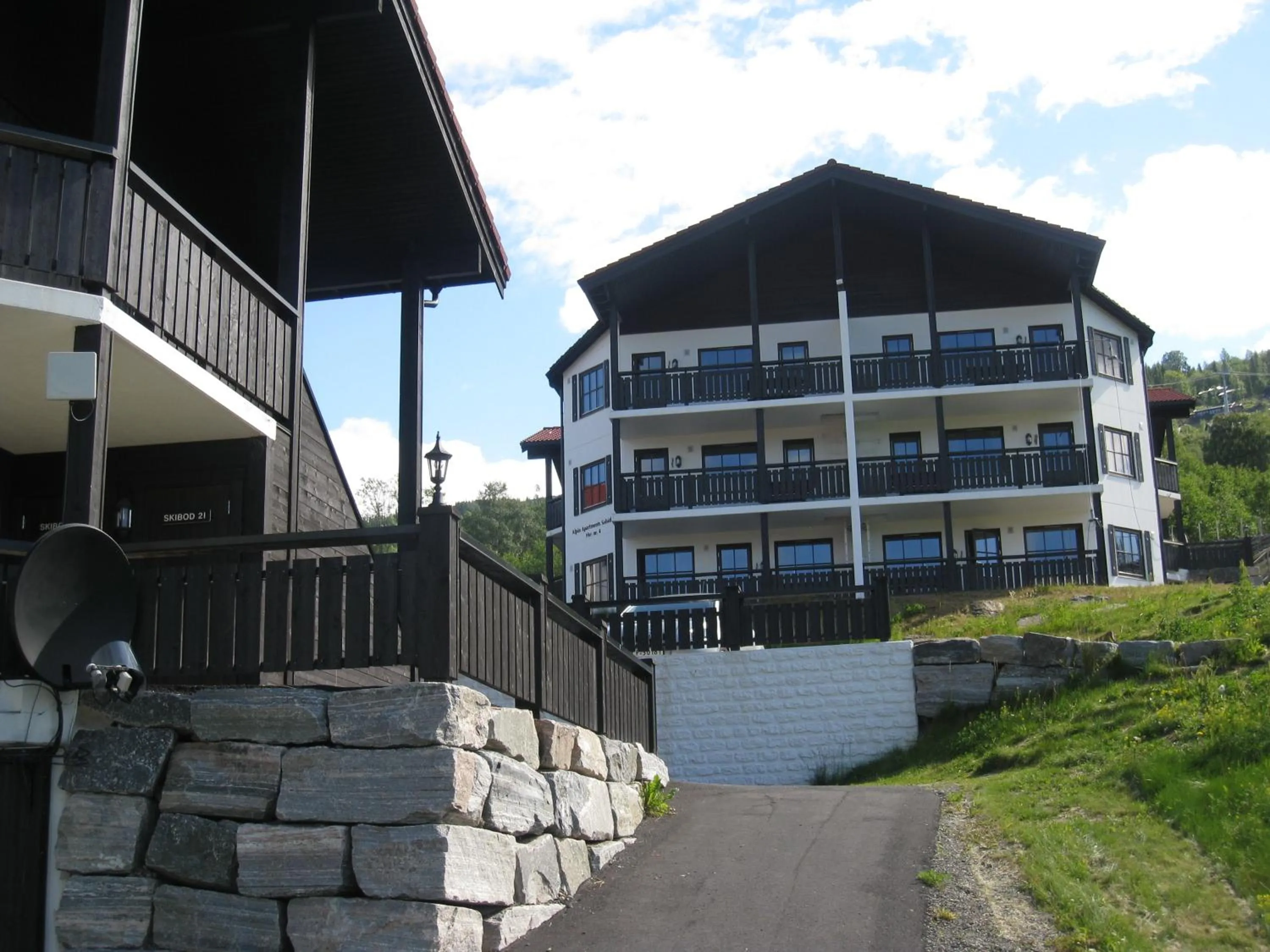 Property building in Alpin Apartments Solsiden