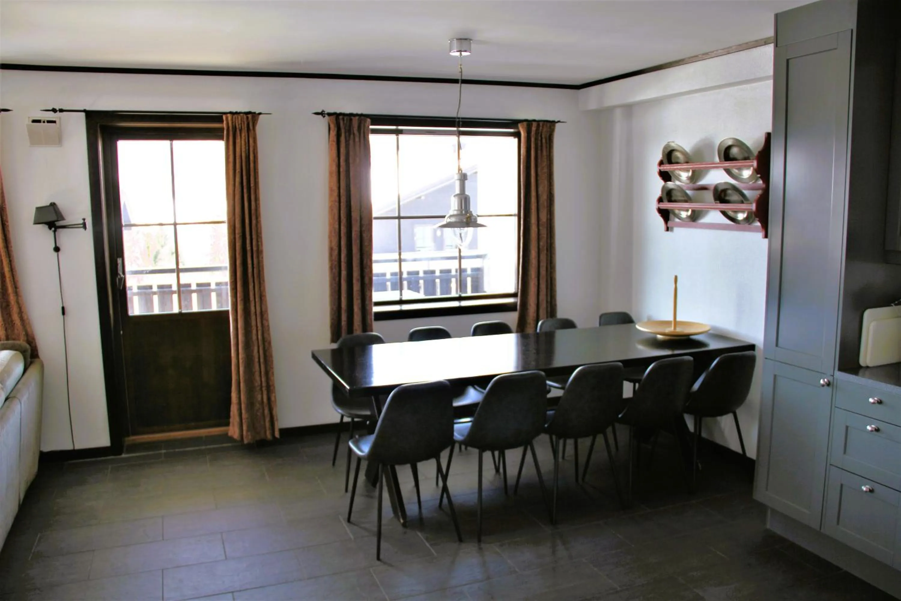 kitchen in Alpin Apartments Solsiden