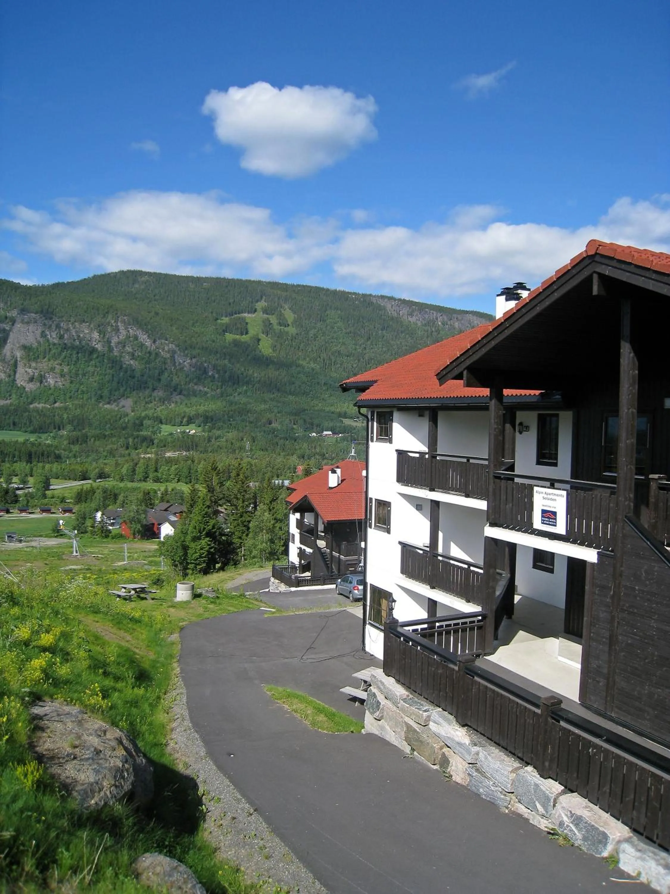 Property building in Alpin Apartments Solsiden