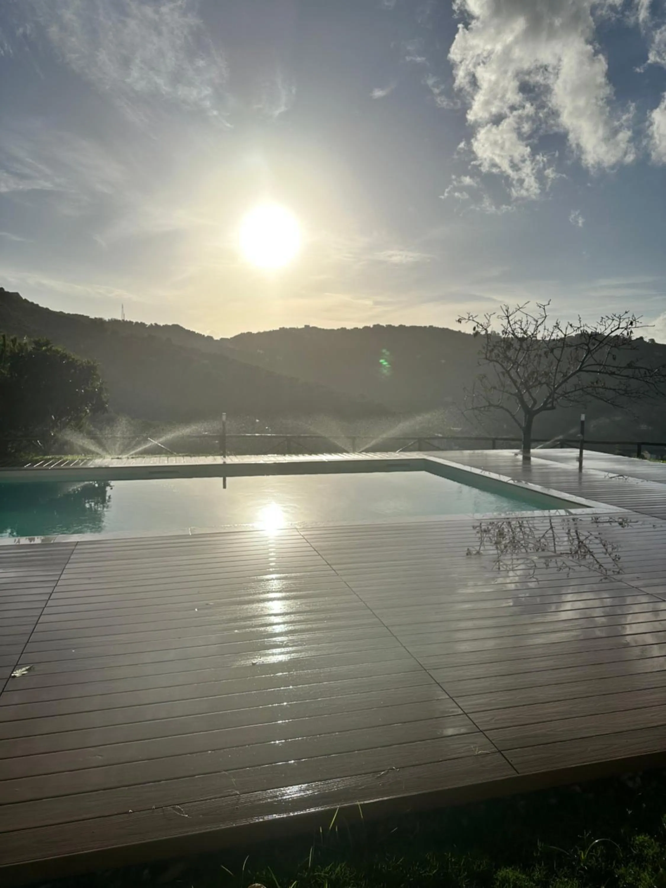 Swimming pool in Villa Le Torrette