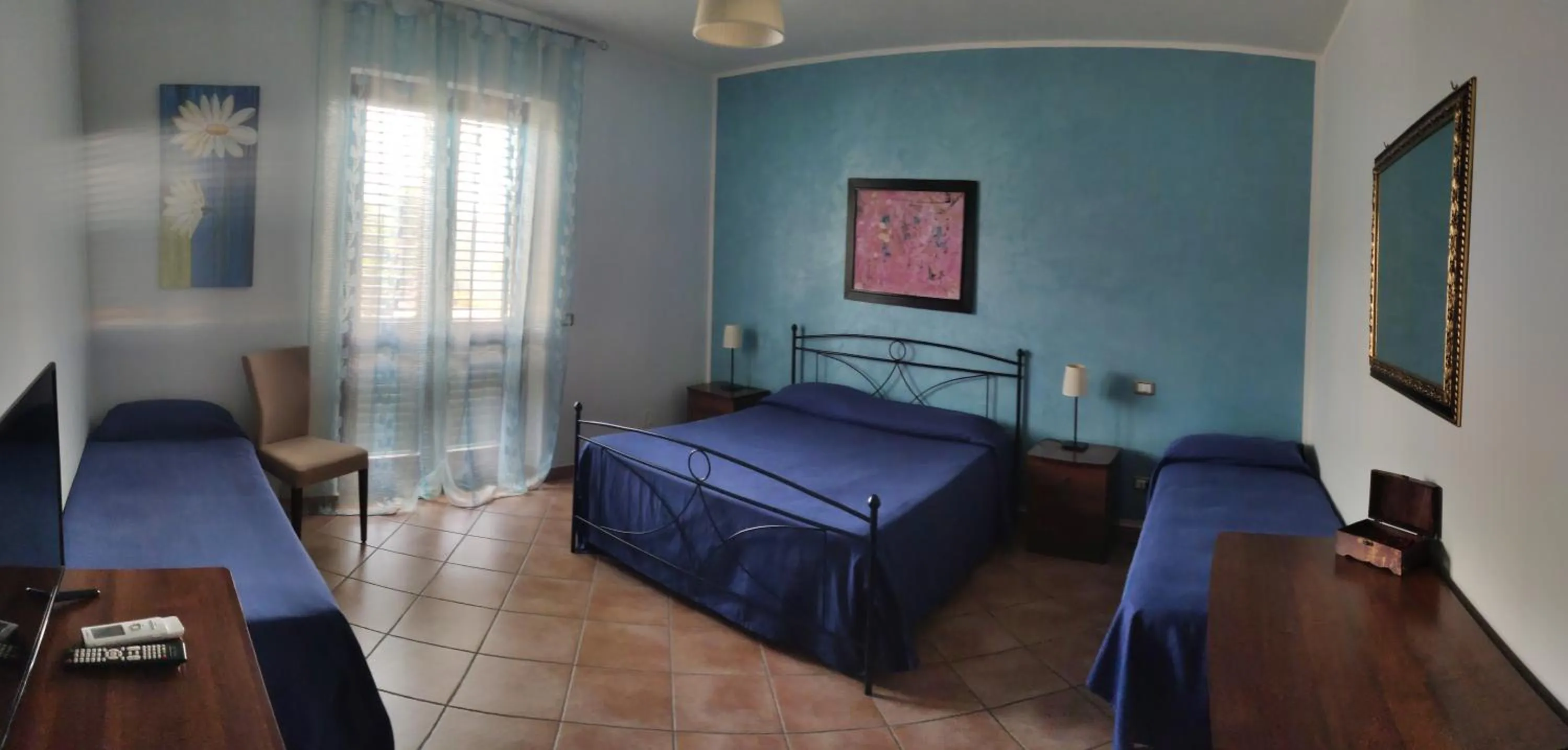 Bedroom, Bed in Villa Le Torrette