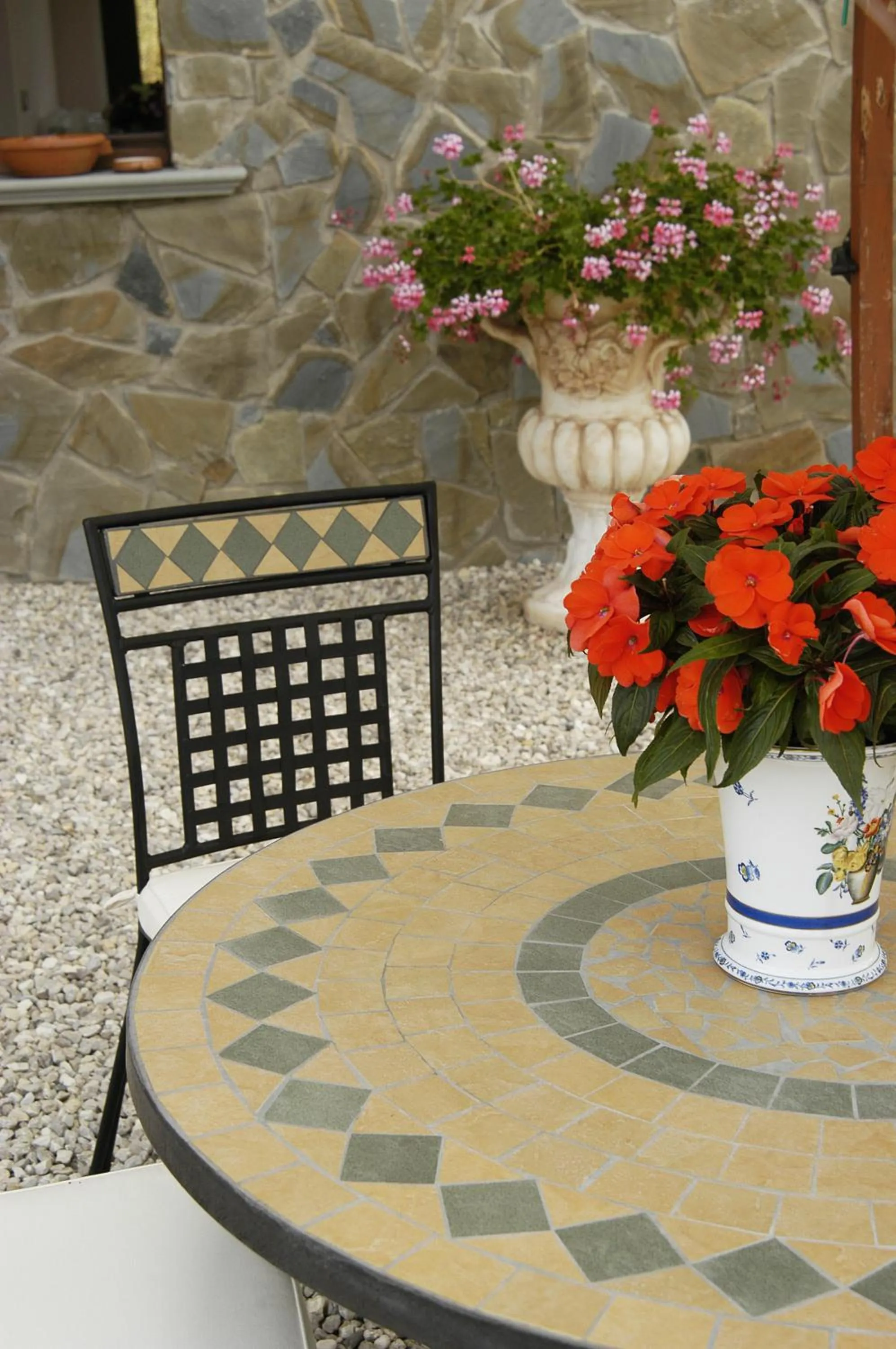 Garden in Villa Le Torrette