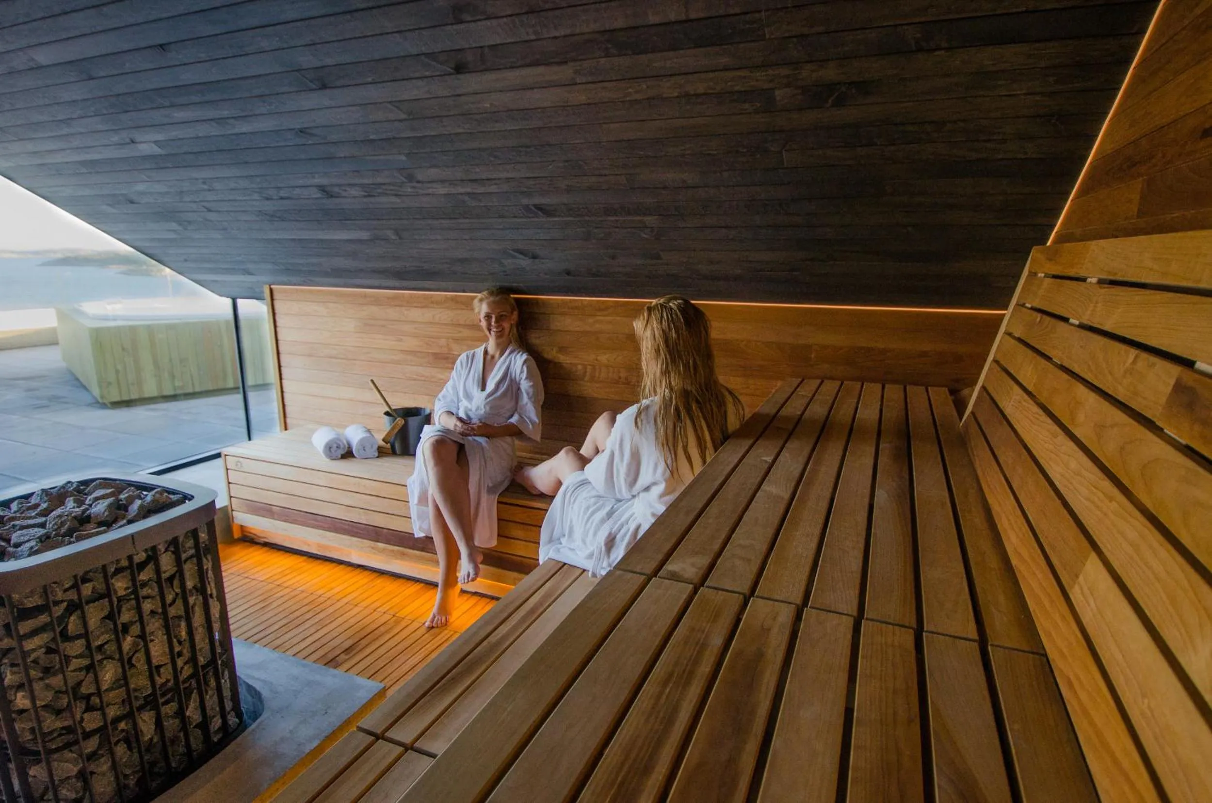 Sauna, Bed in Panorama Hotell & Resort