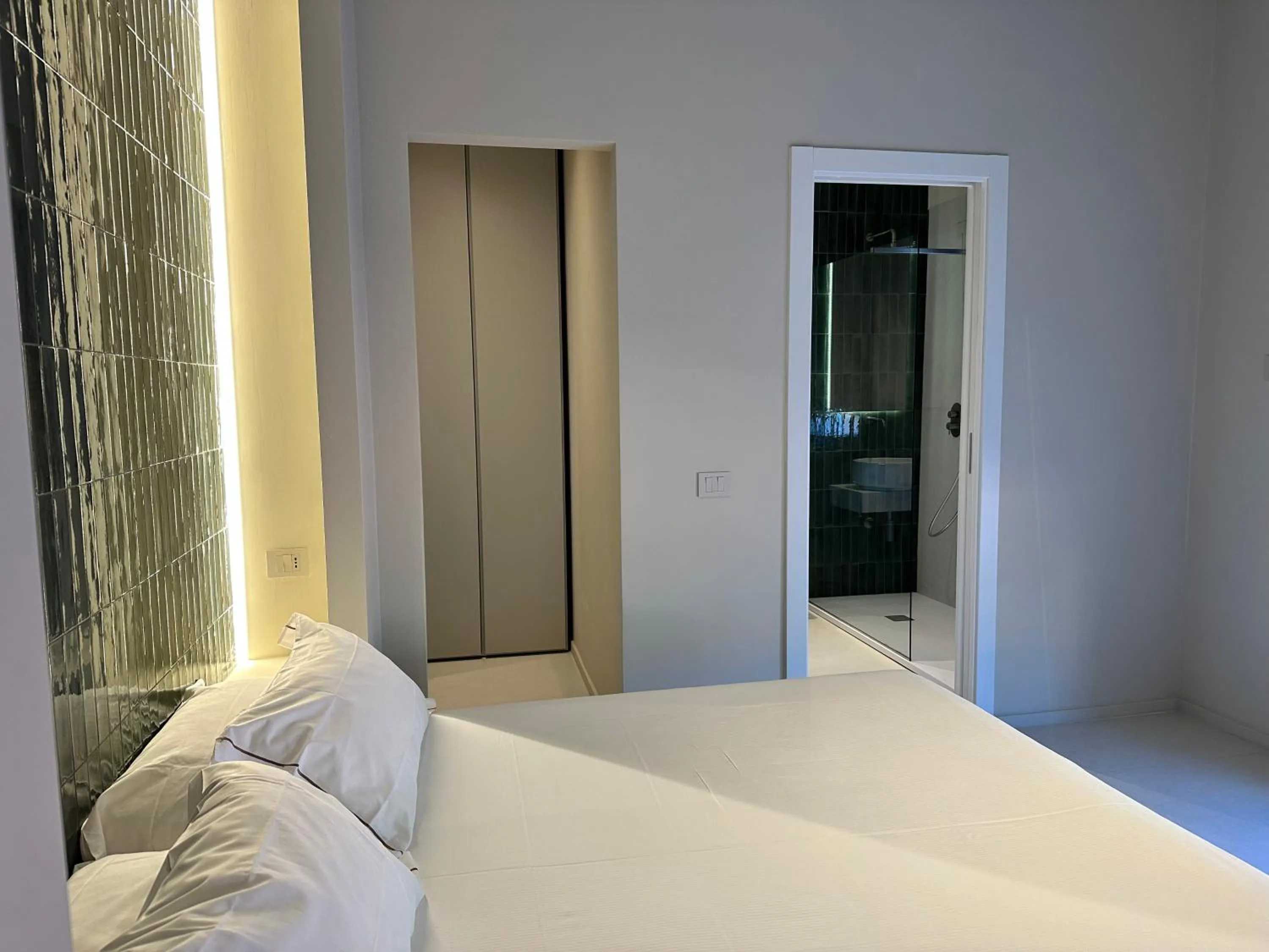 Bed in Hotel San Michele