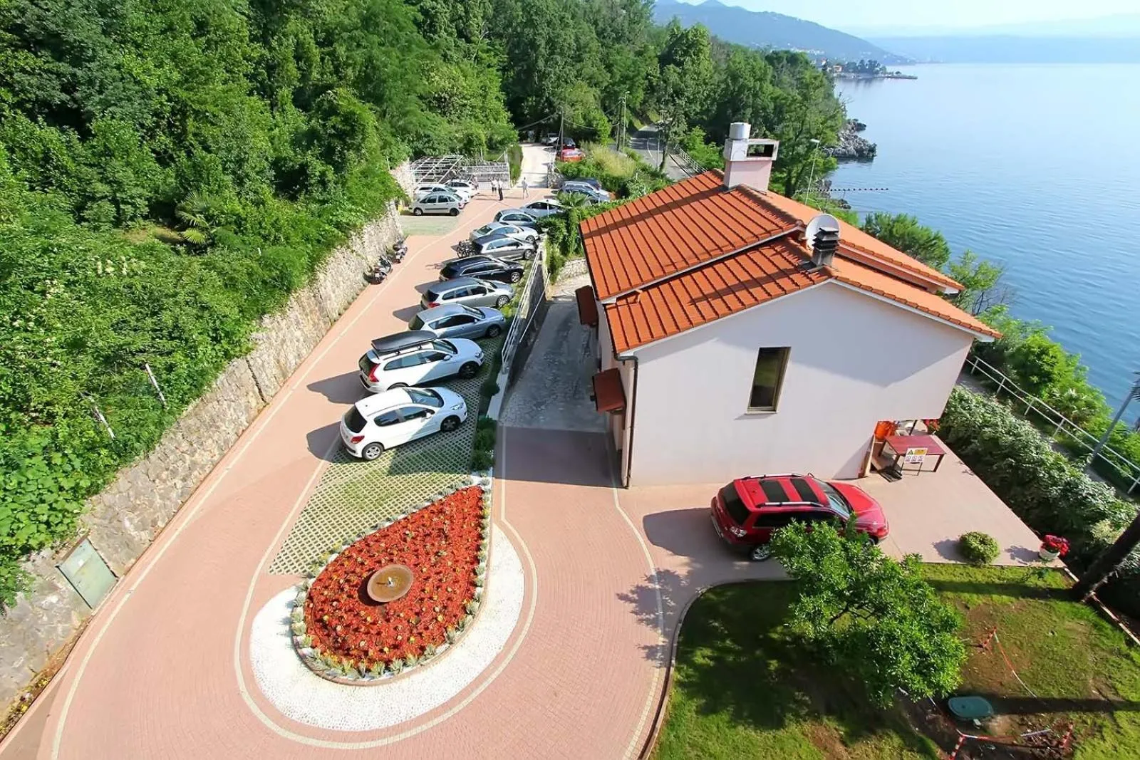 Bird's eye view in Hotel Stanger