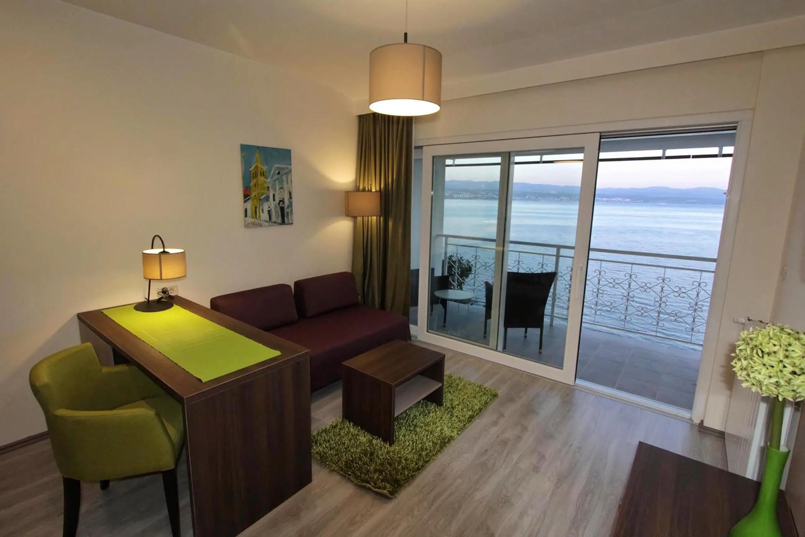 Seating area in Hotel Stanger