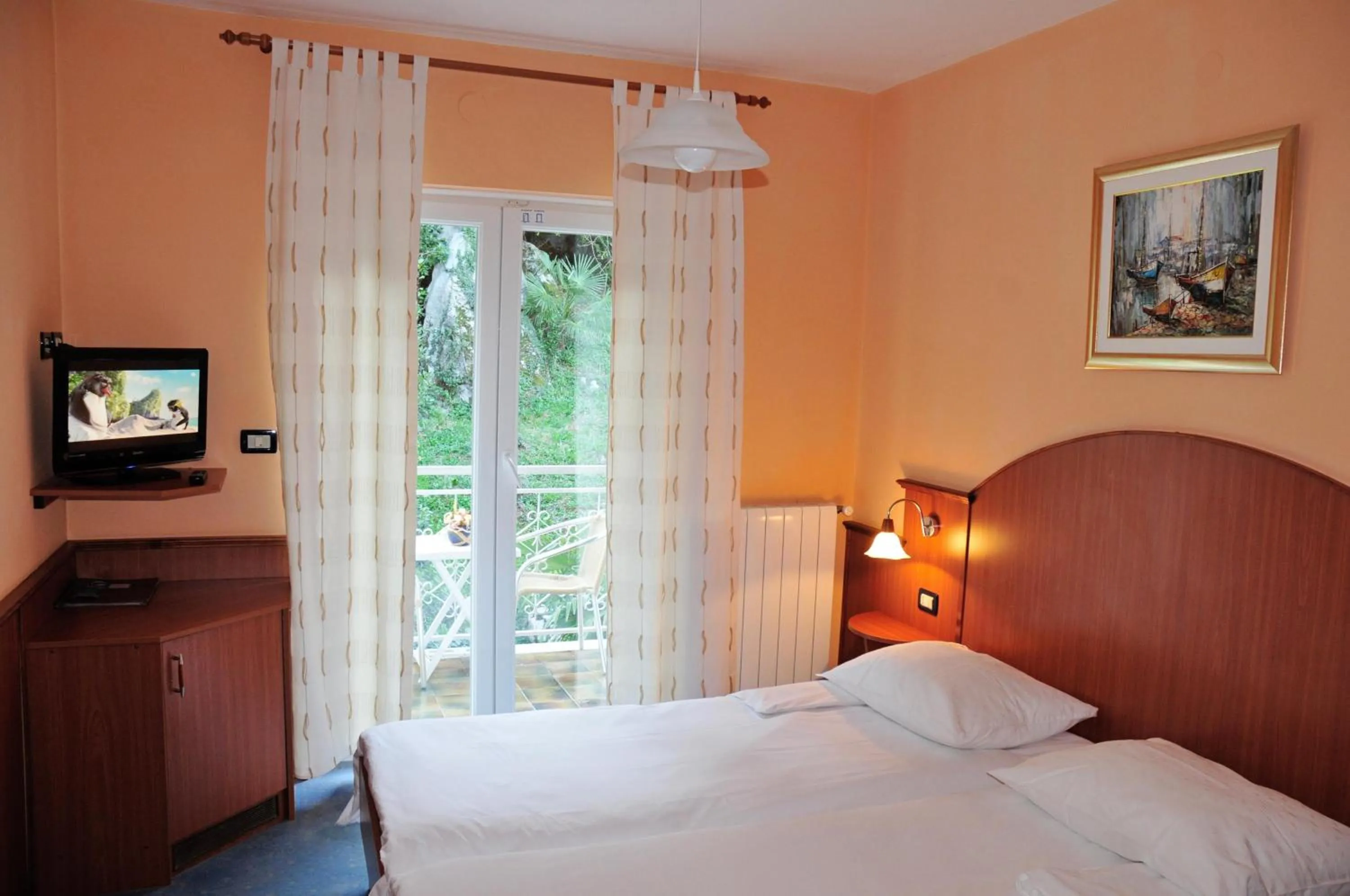 Bed in Hotel Stanger