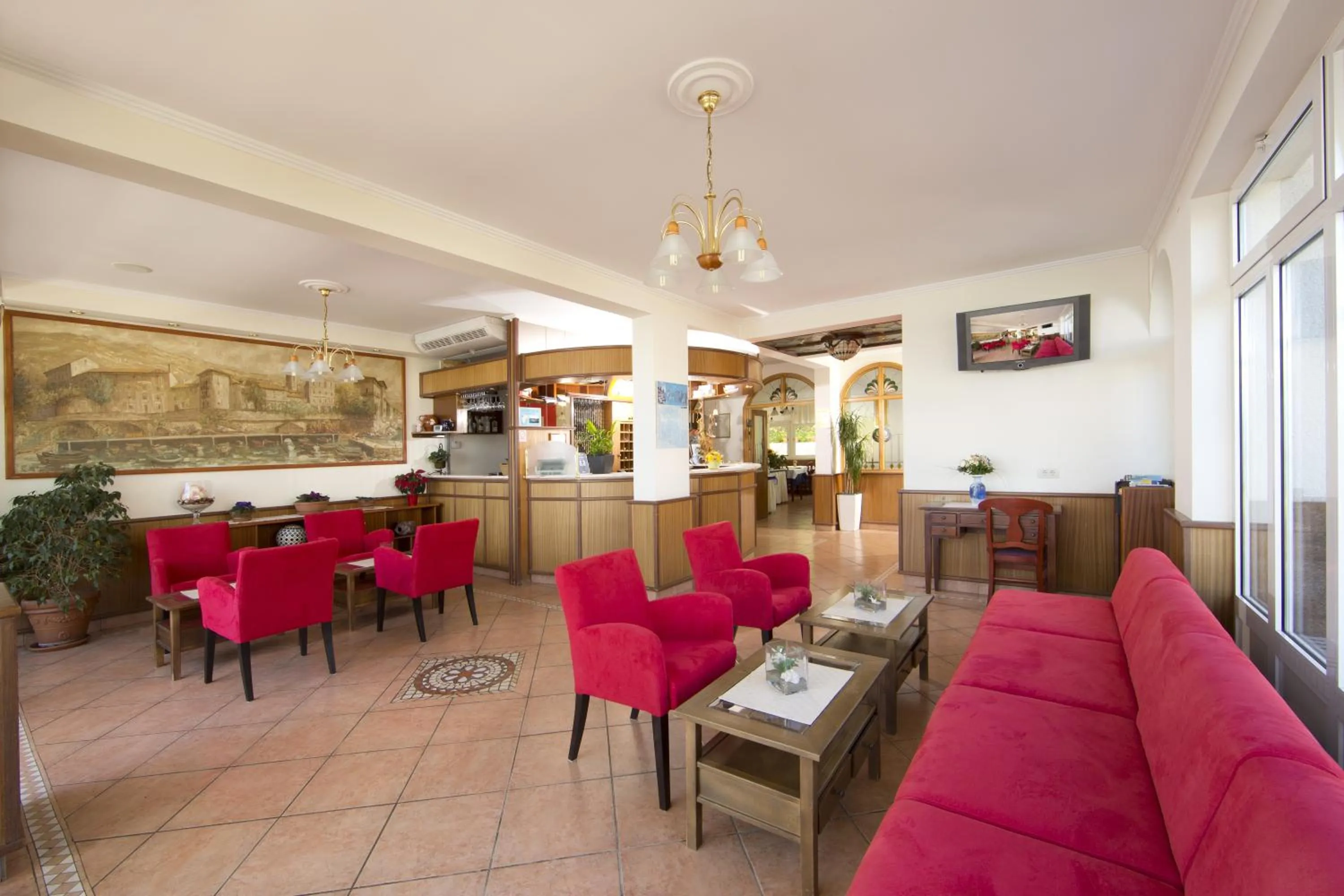 Lobby or reception in Hotel Stanger