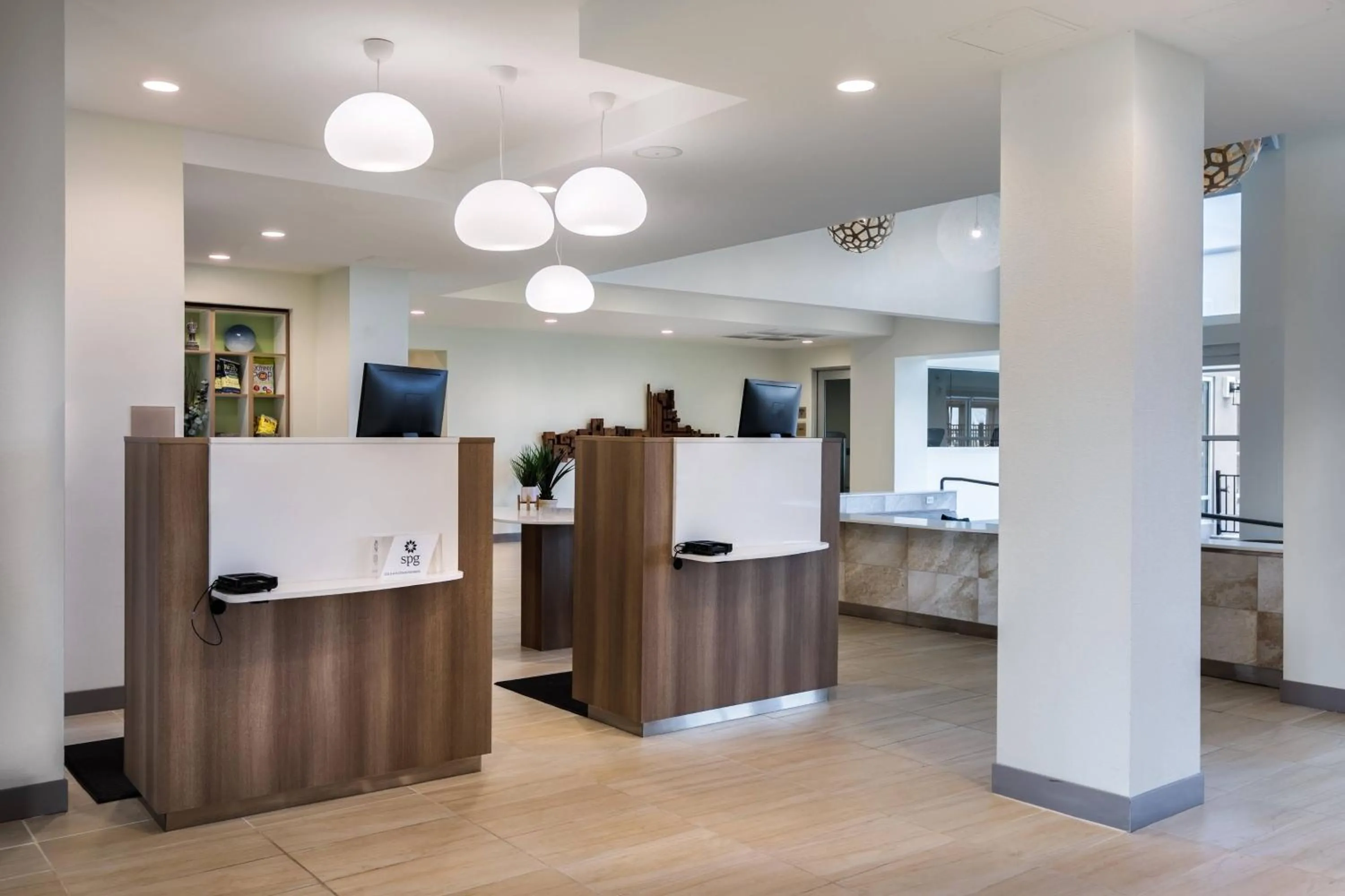 Lobby or reception in Element Houston Katy