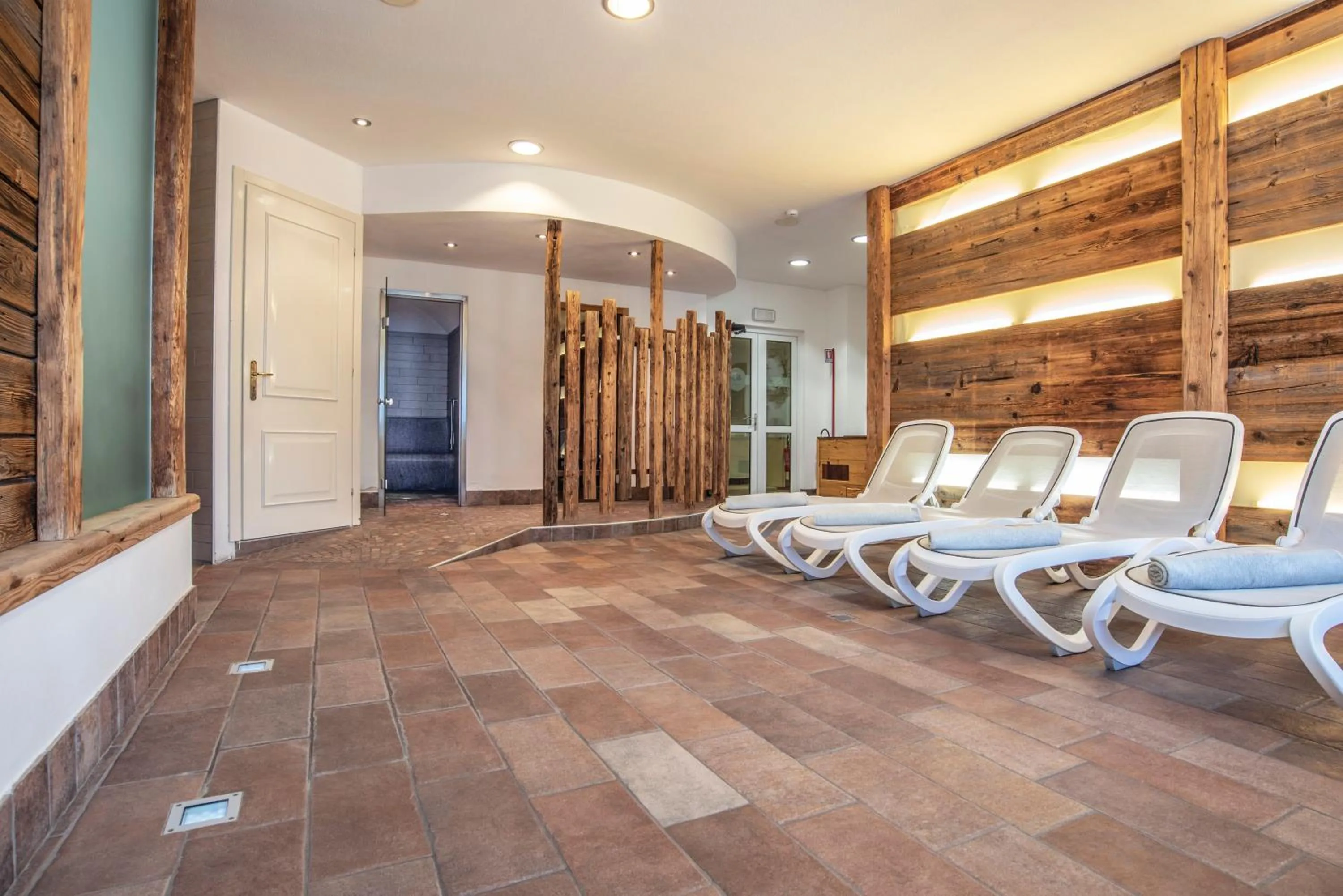 Sauna in Sporting Aparthotel