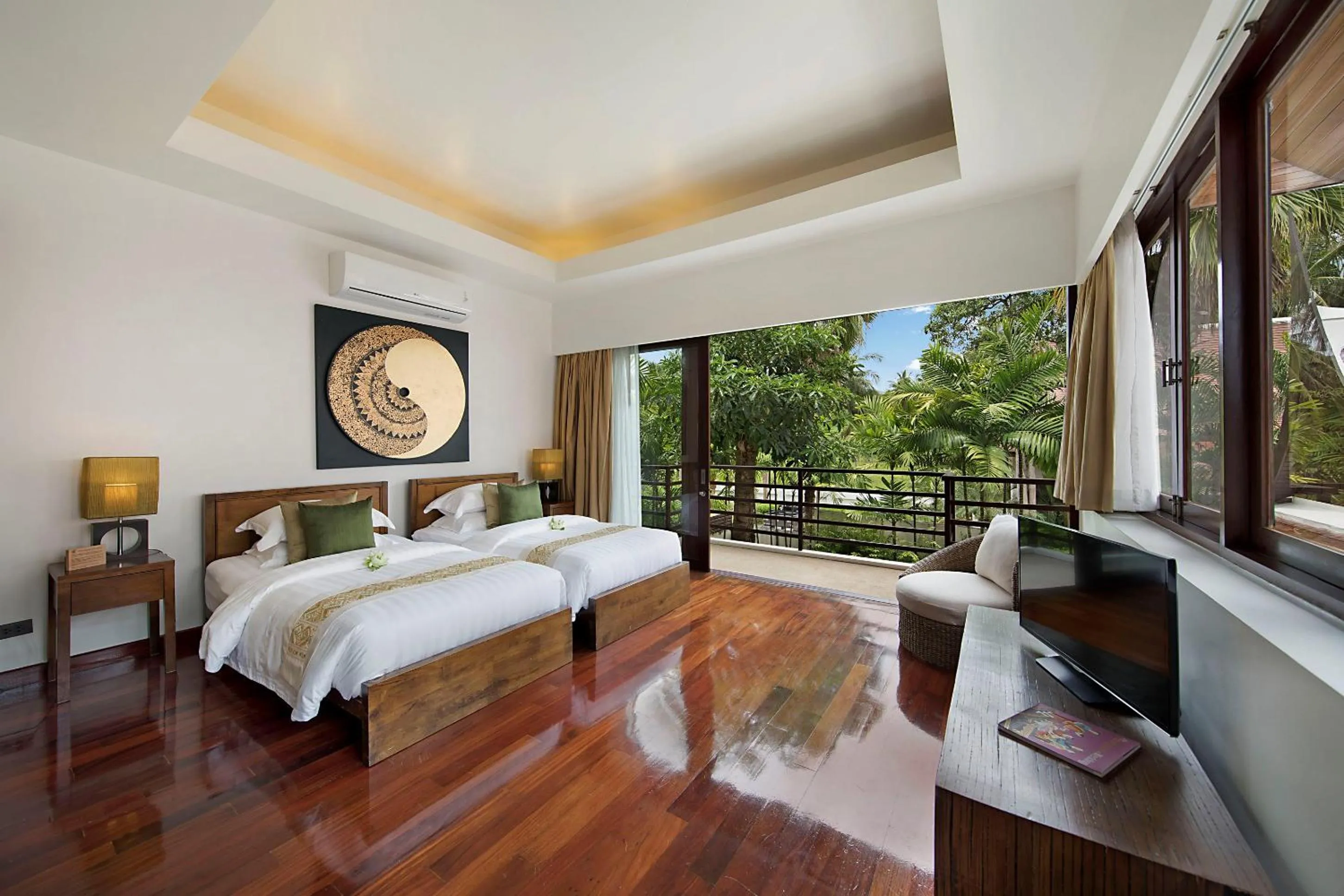 TV and multimedia, Bed in Dhevatara Cove