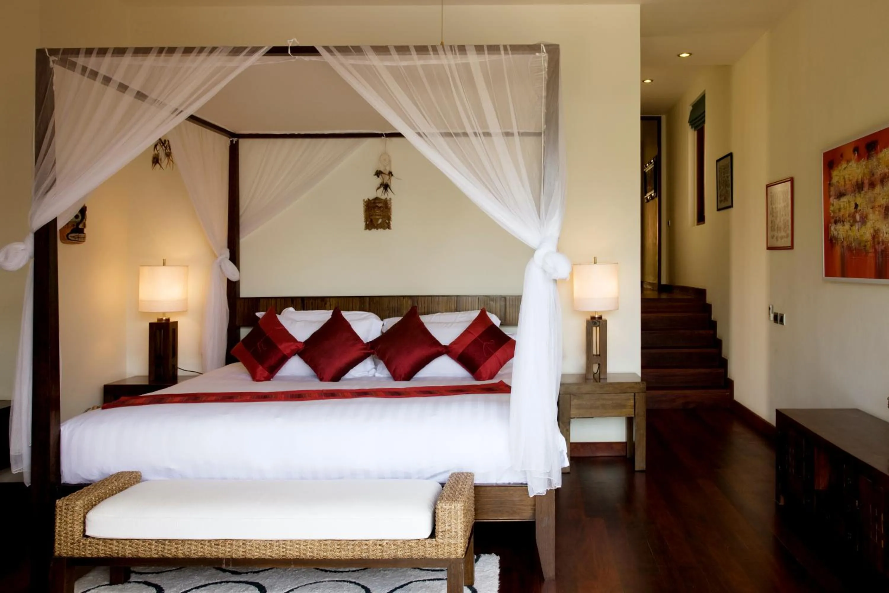 Bedroom, Bed in Dhevatara Cove
