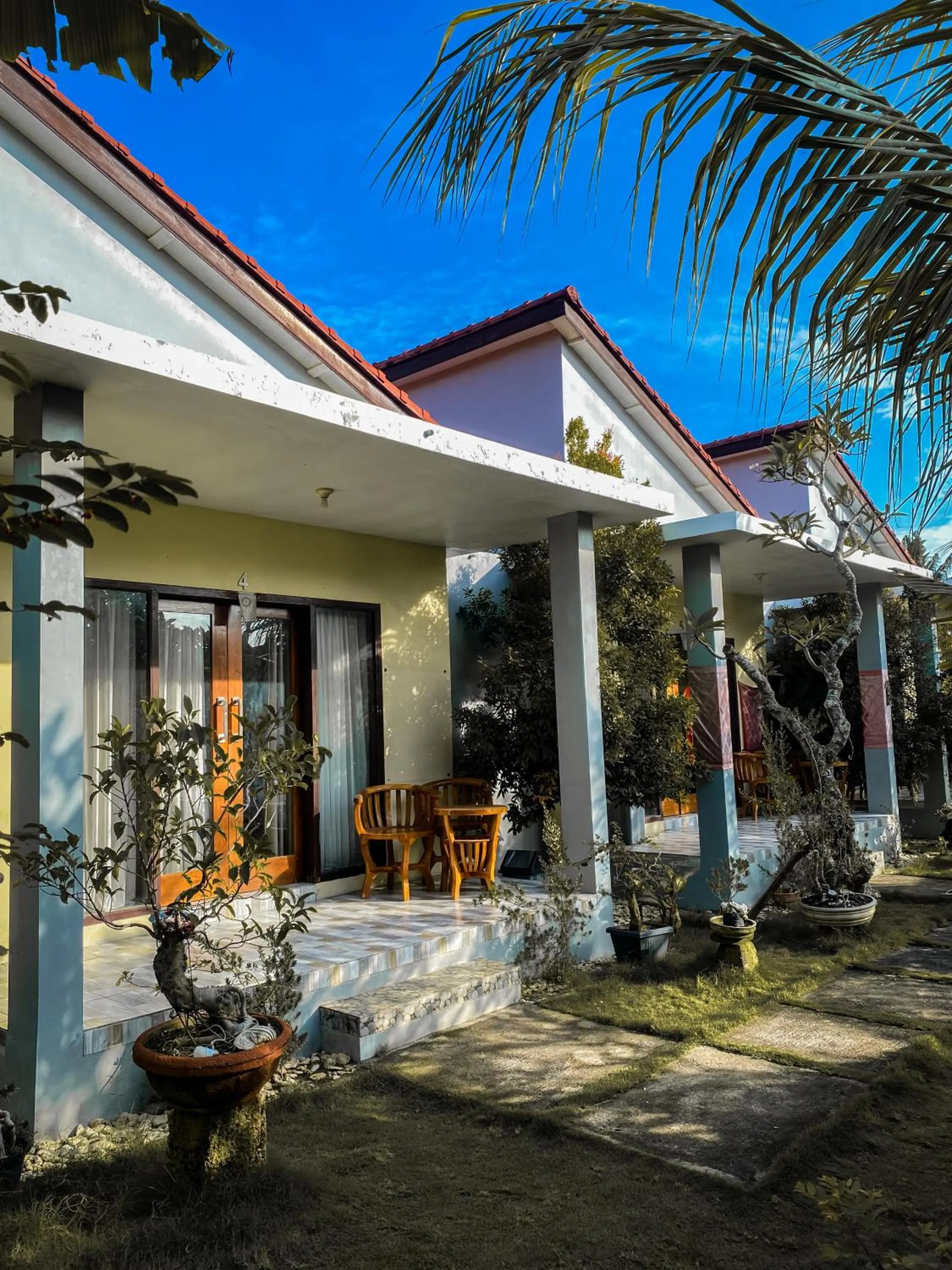 Patio in Gayatri Bungalows