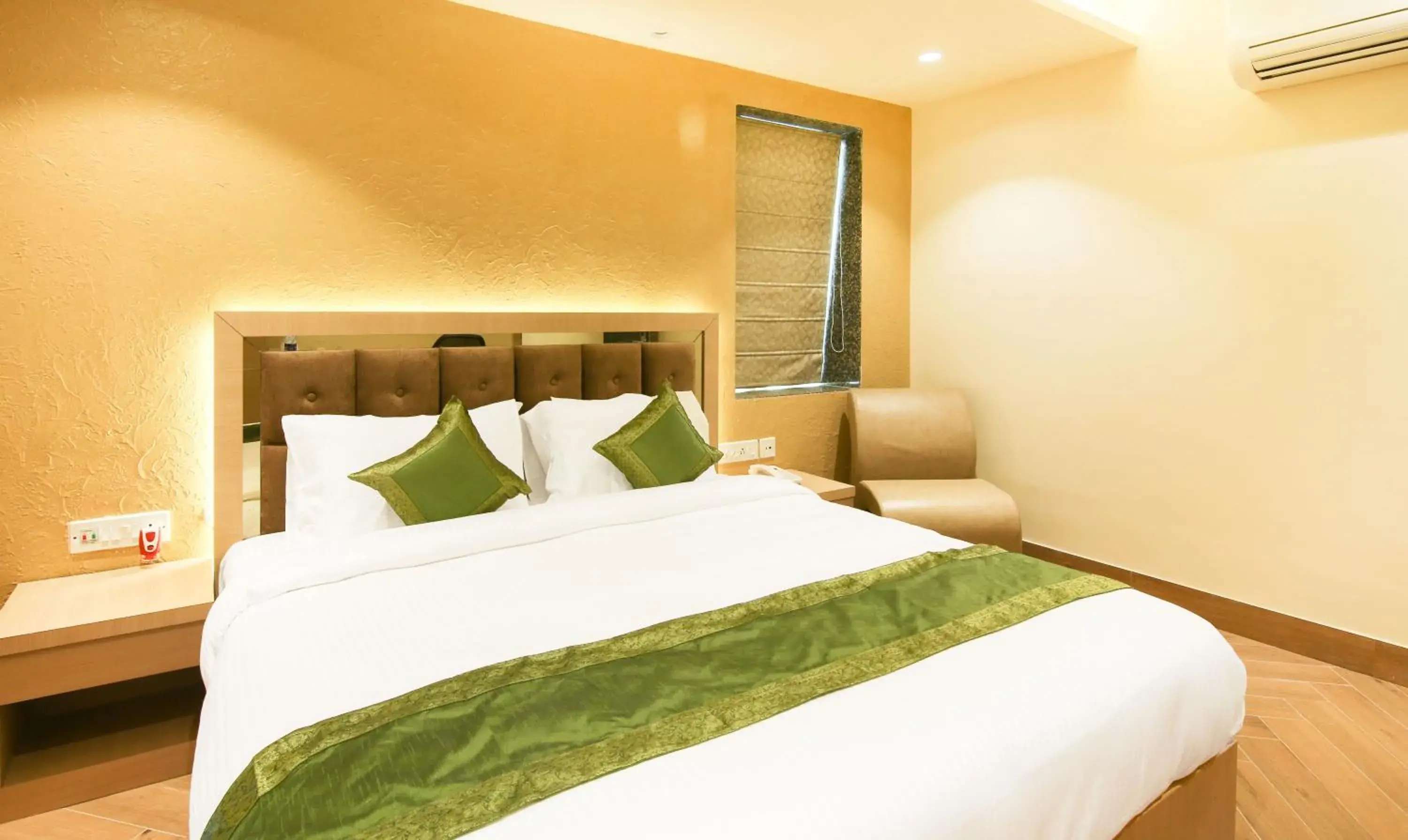 Deluxe Family Room - single occupancy in Treebo Hoops - Airport, VIP Road Deluxe Family Room - single occupancy in Treebo Hoops - Airport, VIP Road