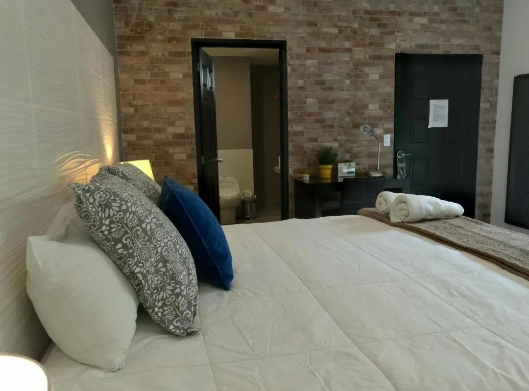 Decorative detail, Bed in Hotel Boutique Valverde Santa Elena