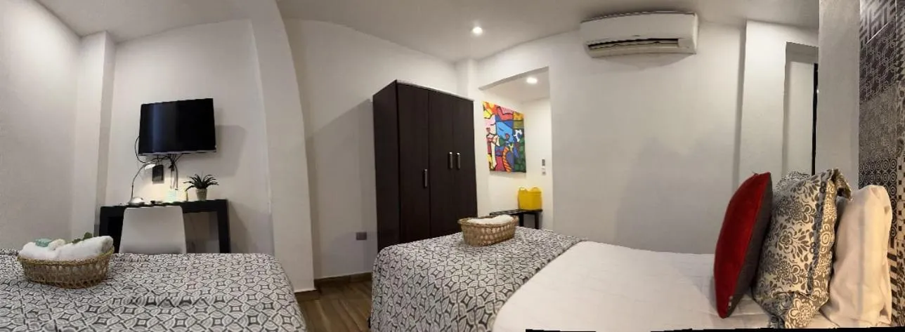 Decorative detail, Bed in Hotel Boutique Valverde Santa Elena