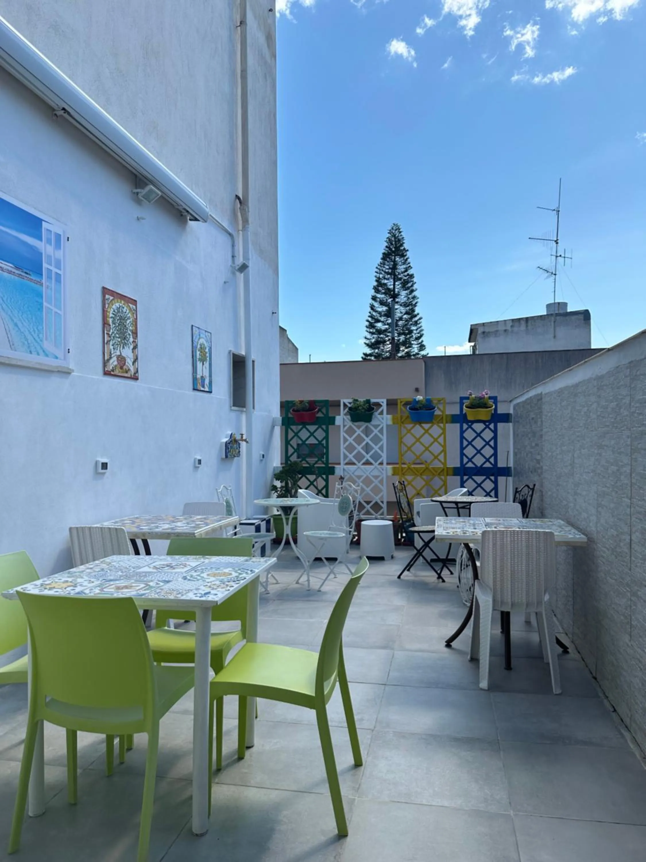 Balcony/Terrace in Bed & Breakfast Delle Palme