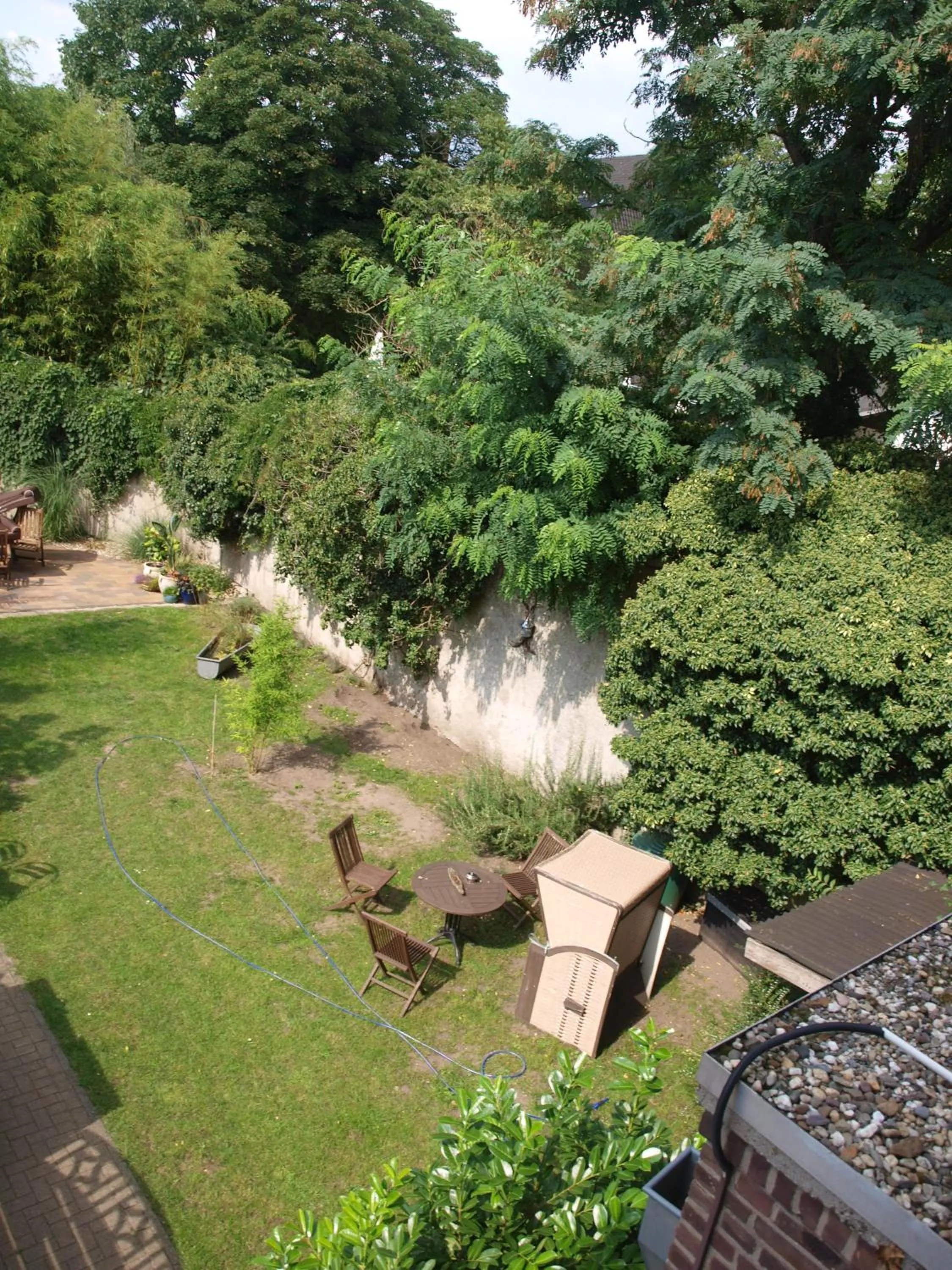 Garden view in Hotel Societät