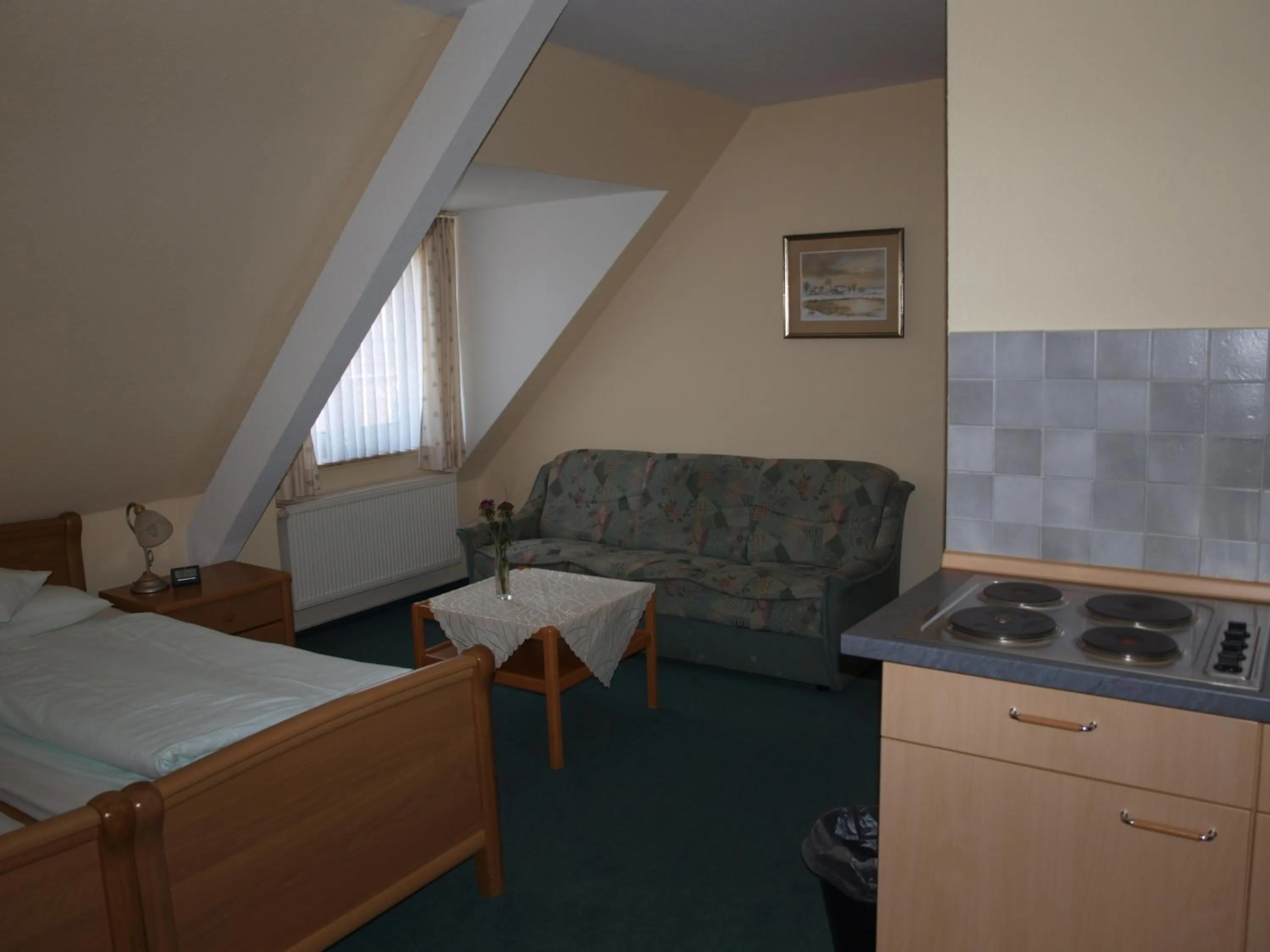 Bed in Hotel Societät