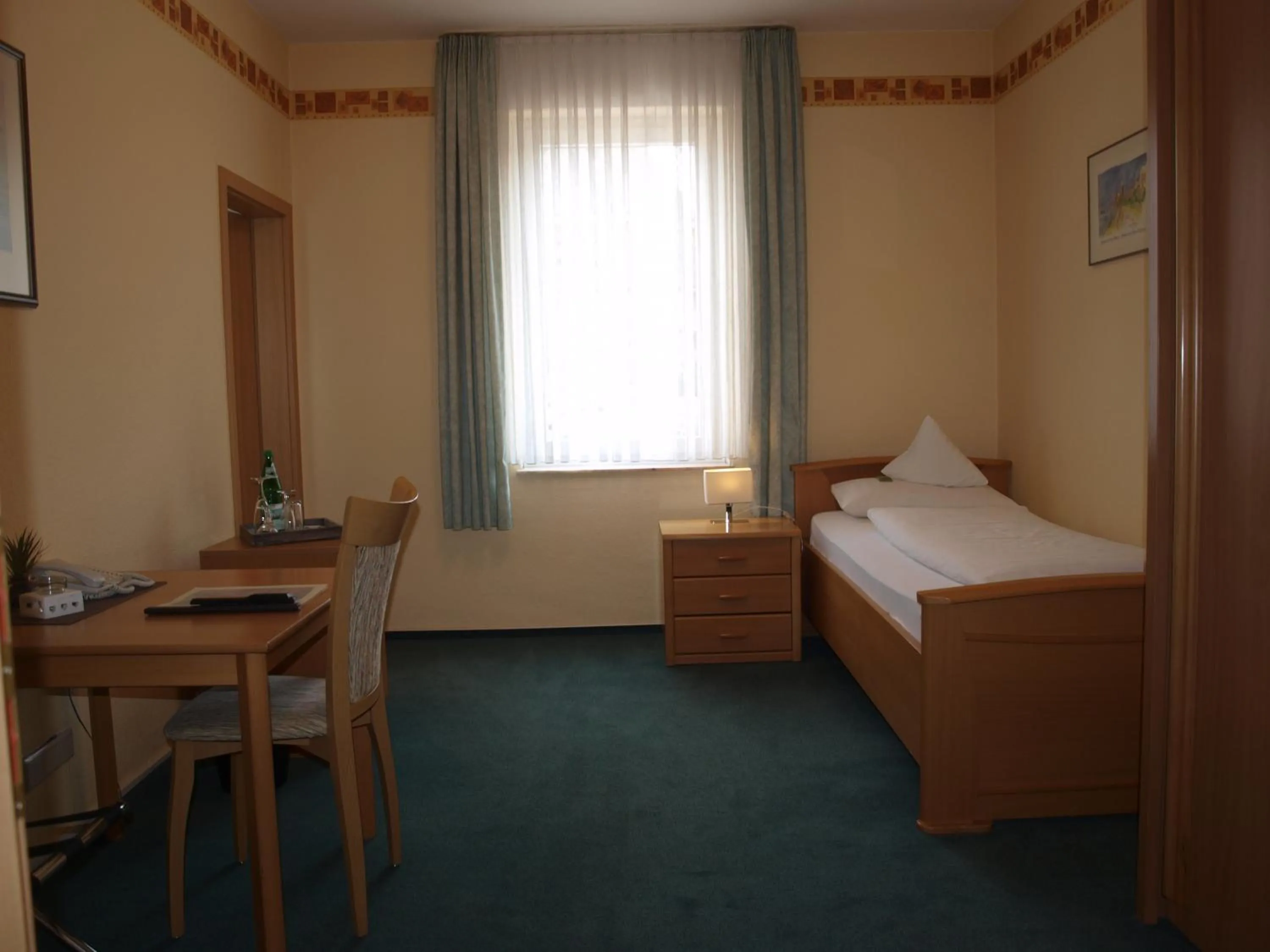Photo of the whole room, Bed in Hotel Societät