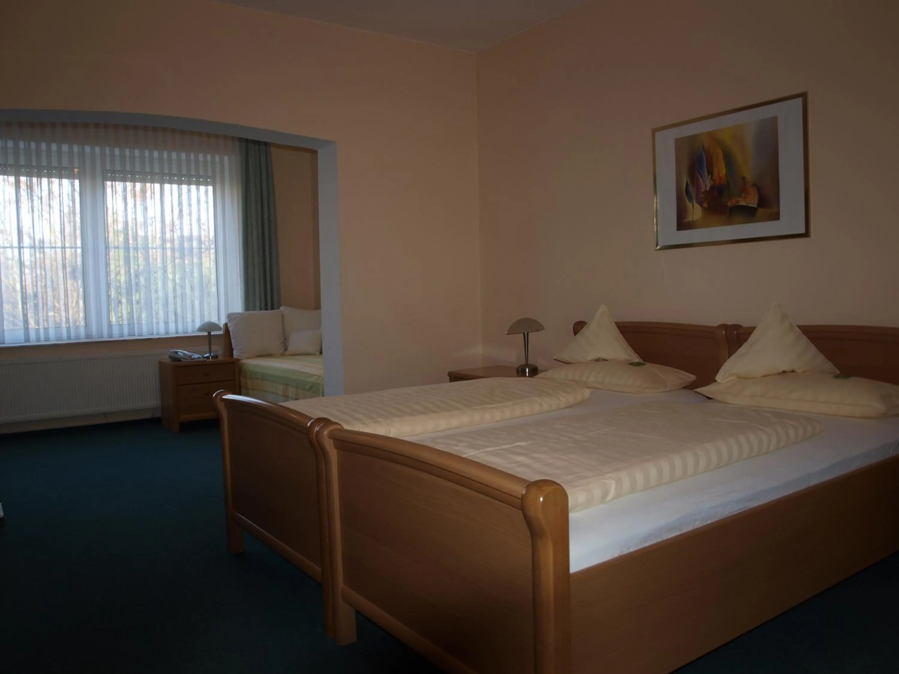 Bed in Hotel Societät