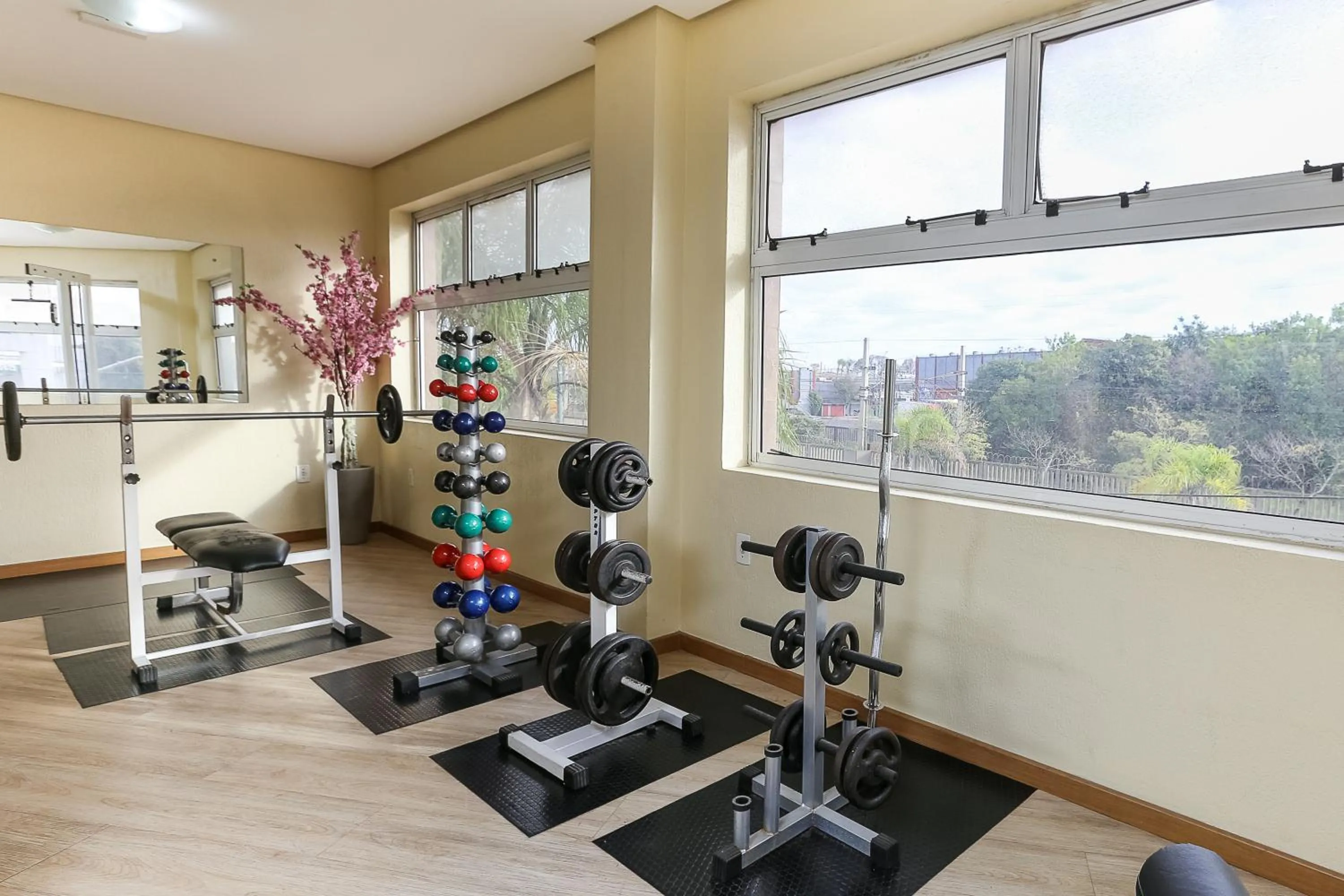 Fitness centre/facilities in Hotel Express Aeroporto