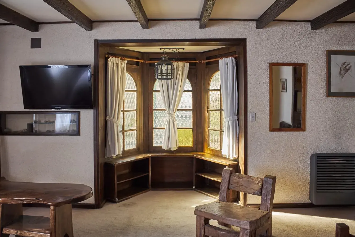 Living room in Hostería La Posta Del Cazador Living room in Hostería La Posta Del Cazador