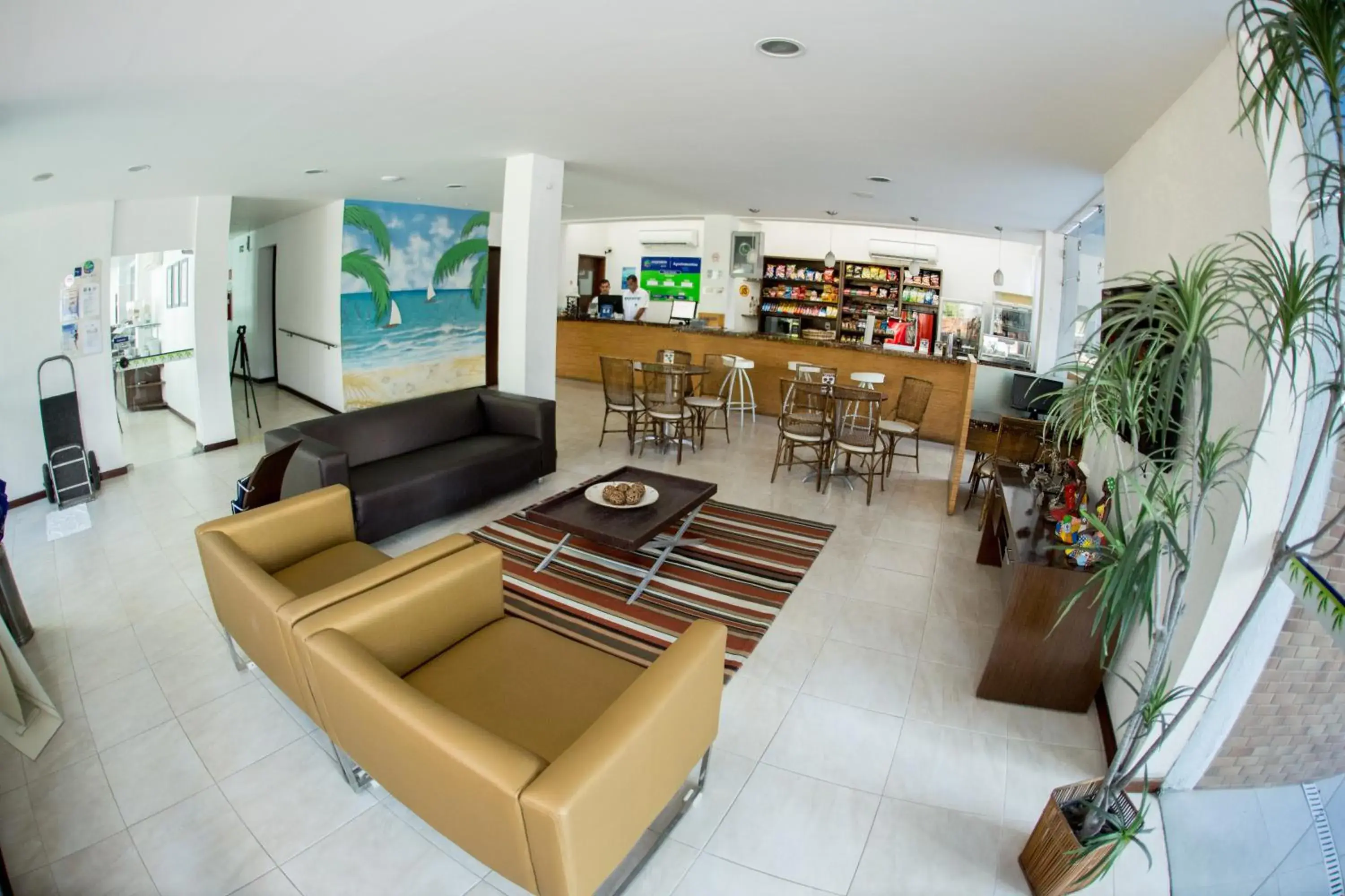Lobby or reception in Coqueiros Express Hotel Lobby or reception in Coqueiros Express Hotel