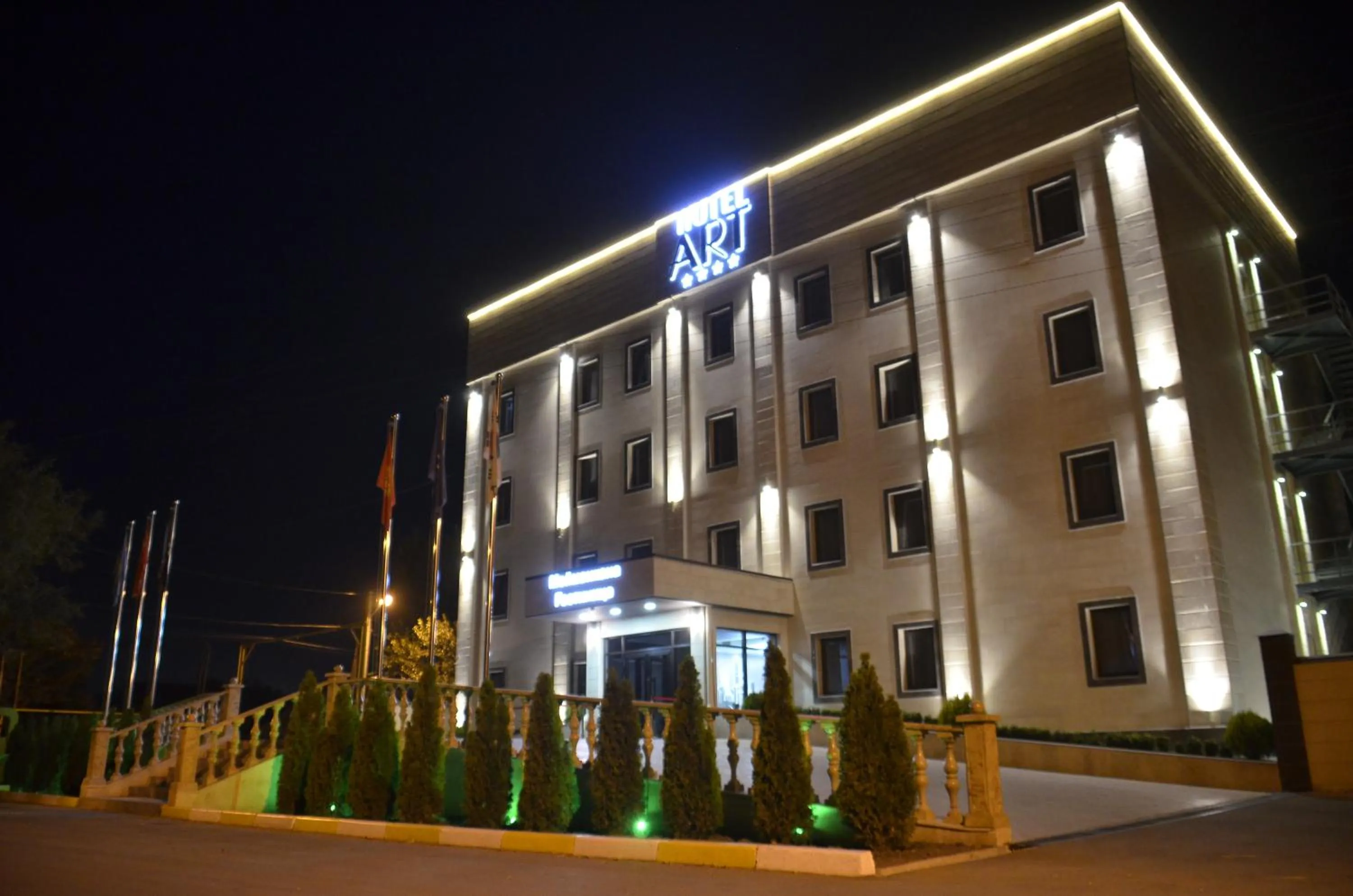 Property building in Art Hotel Bishkek