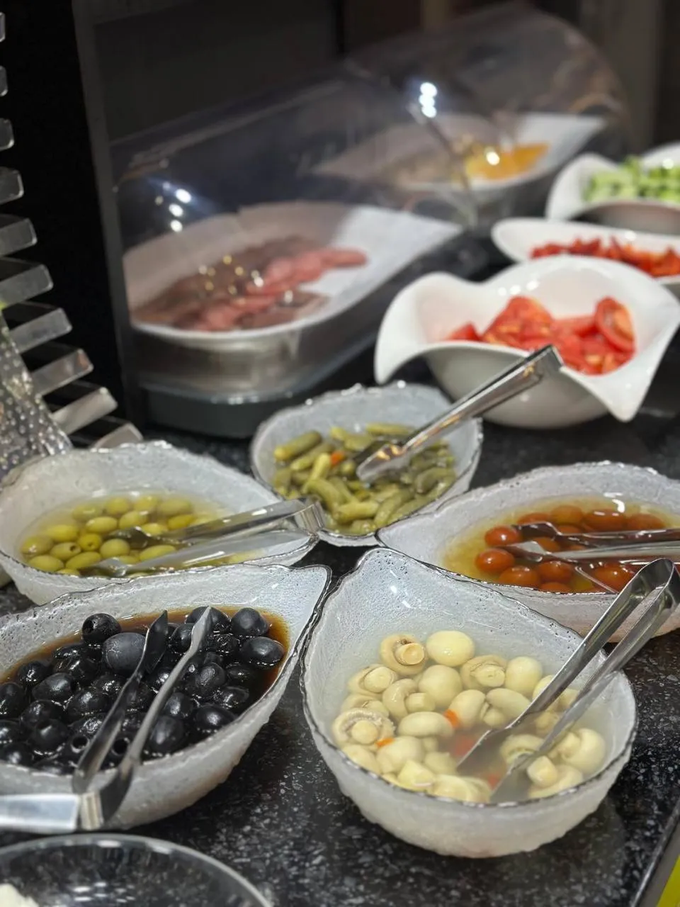 Buffet breakfast in Art Hotel Bishkek