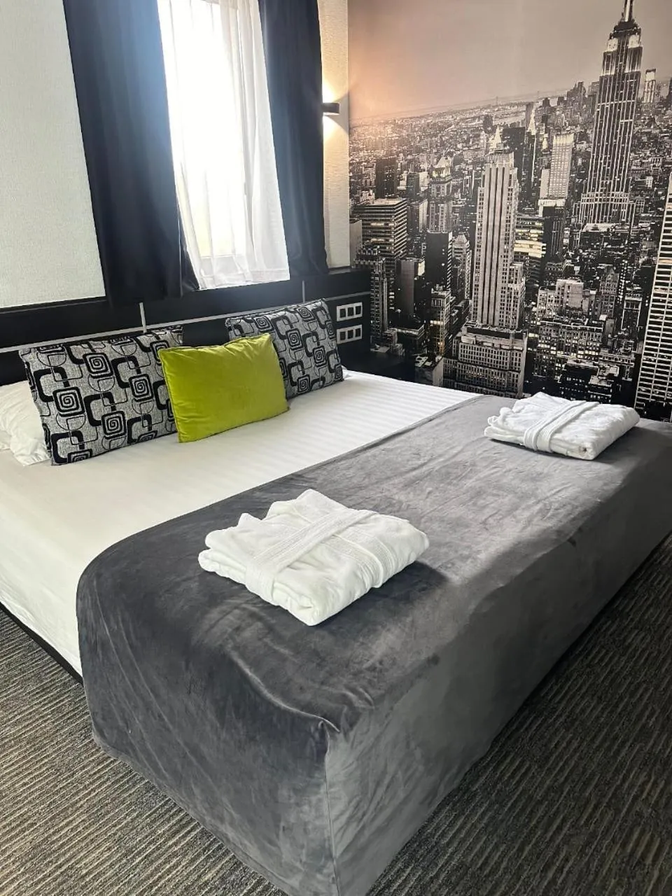 Bed in Art Hotel Bishkek