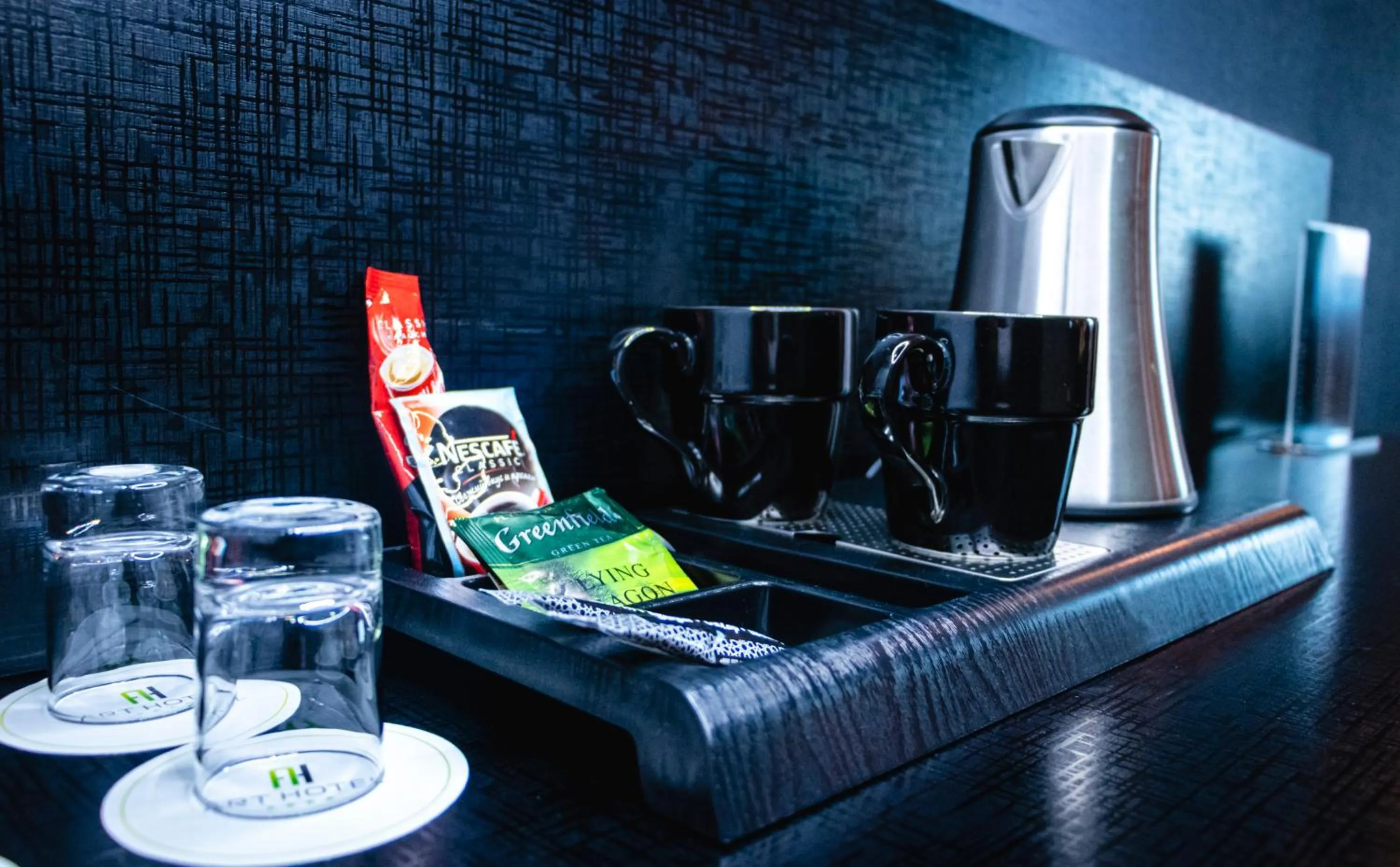 Food and drinks in Art Hotel Bishkek