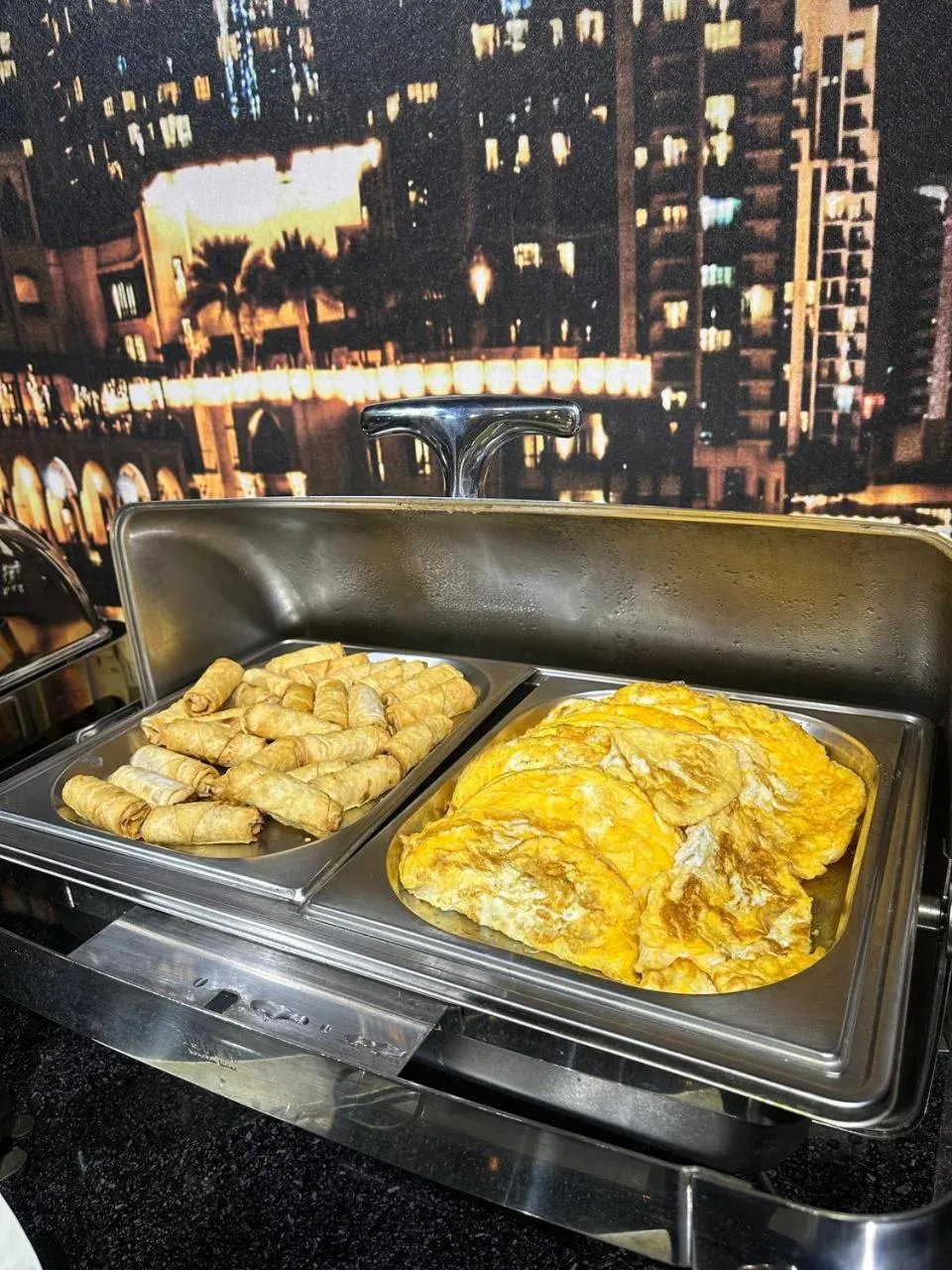 Buffet breakfast in Art Hotel Bishkek