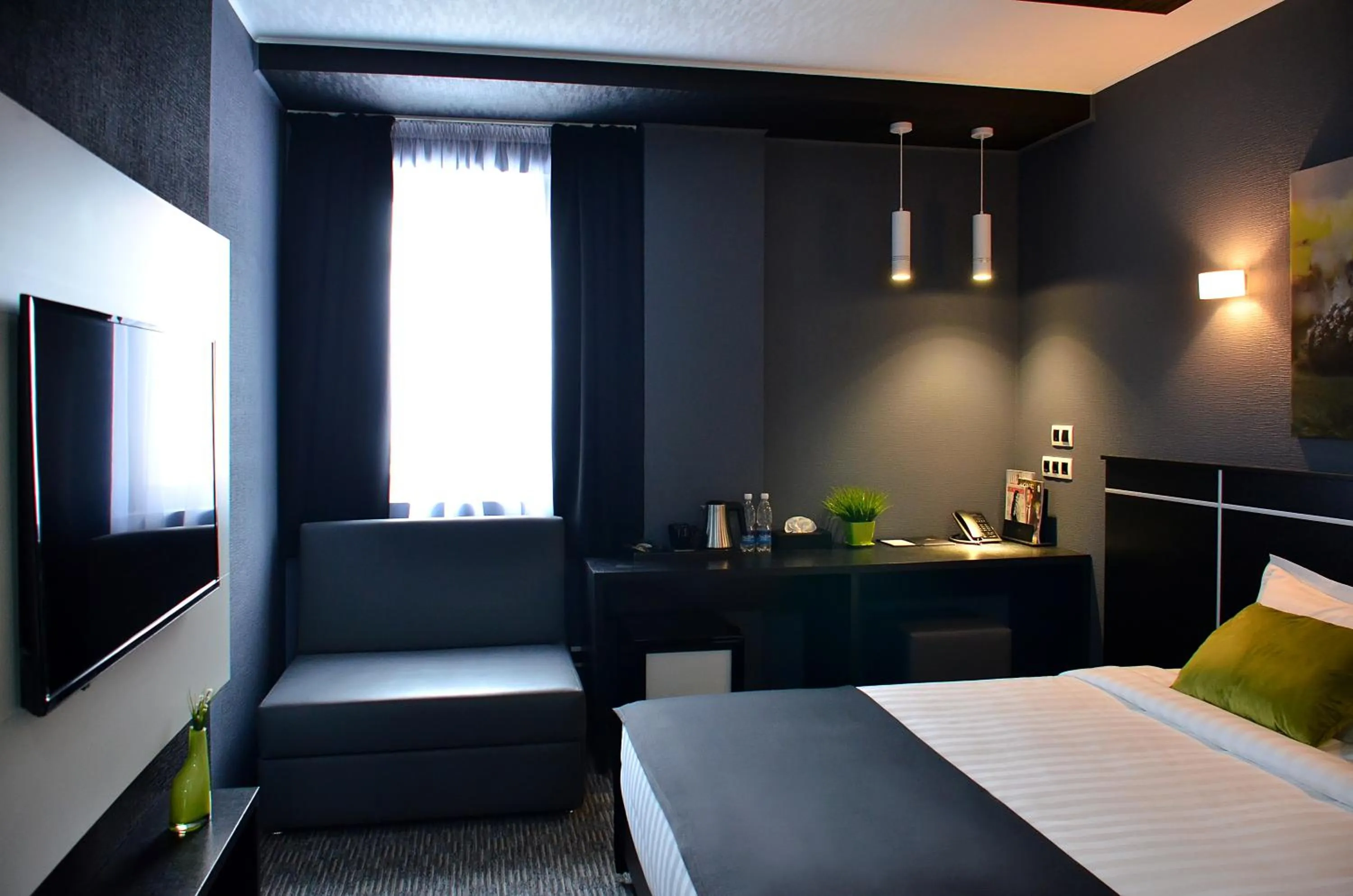 Bedroom, Bed in Art Hotel Bishkek