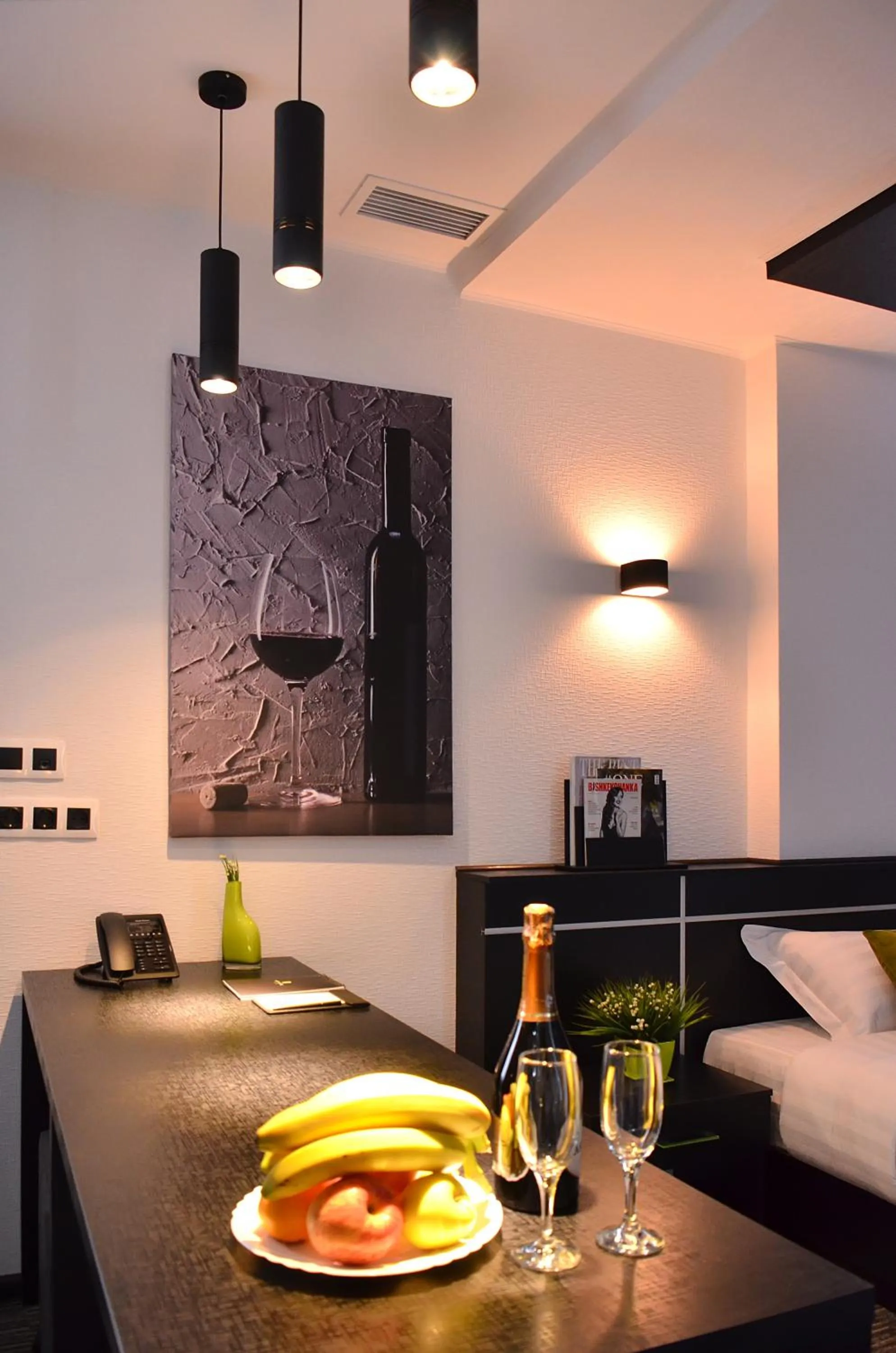 Dining area in Art Hotel Bishkek