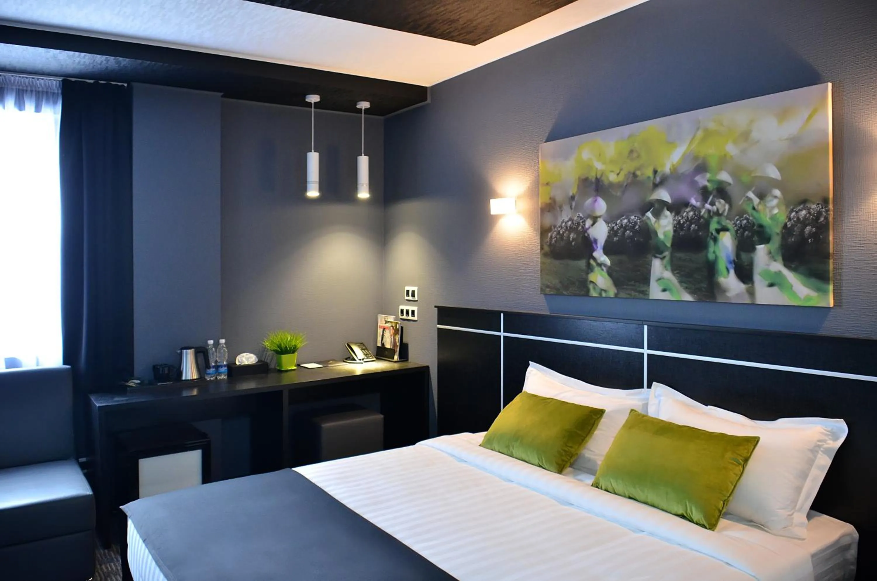 Bed in Art Hotel Bishkek