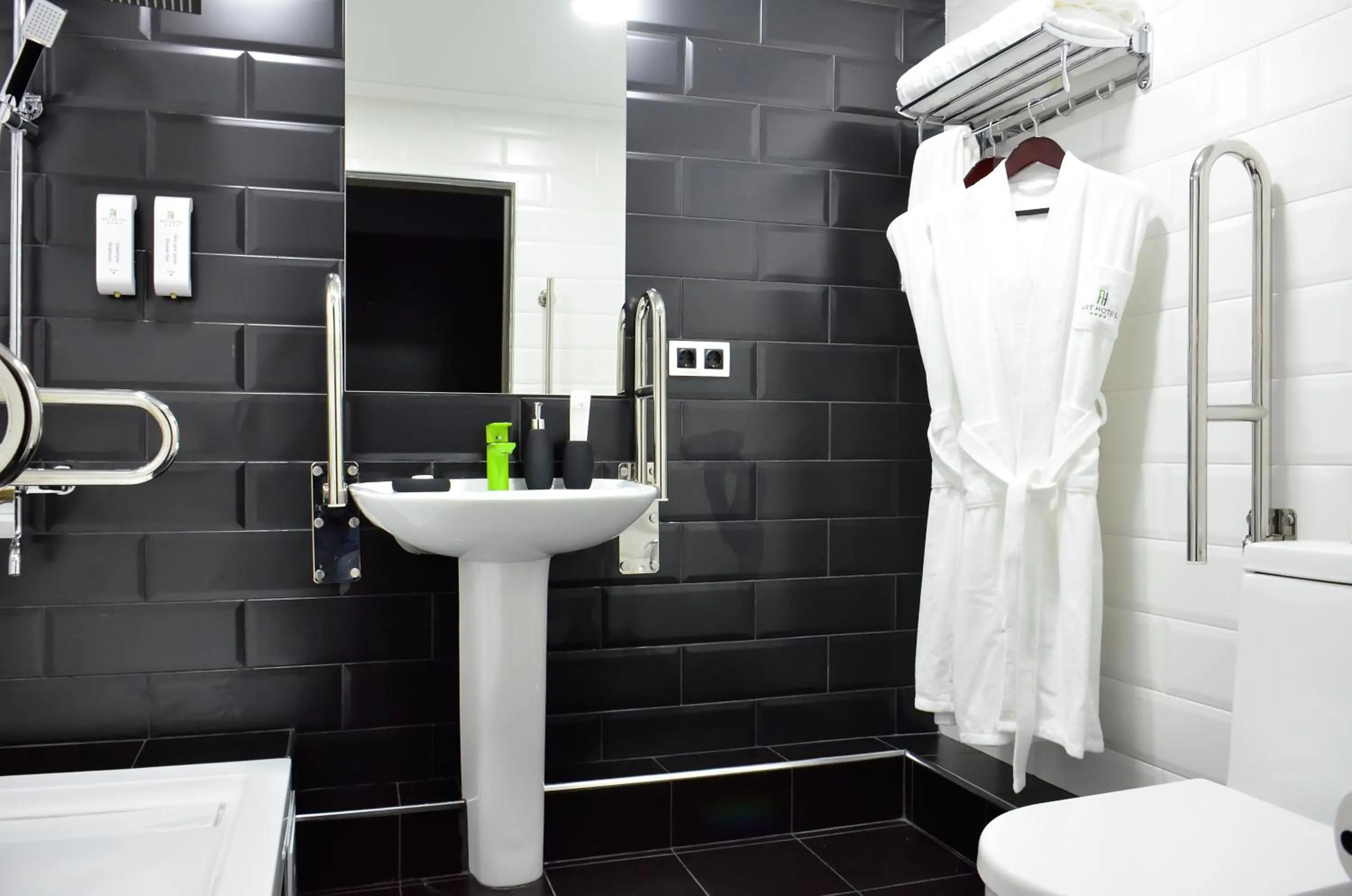 Toilet in Art Hotel Bishkek